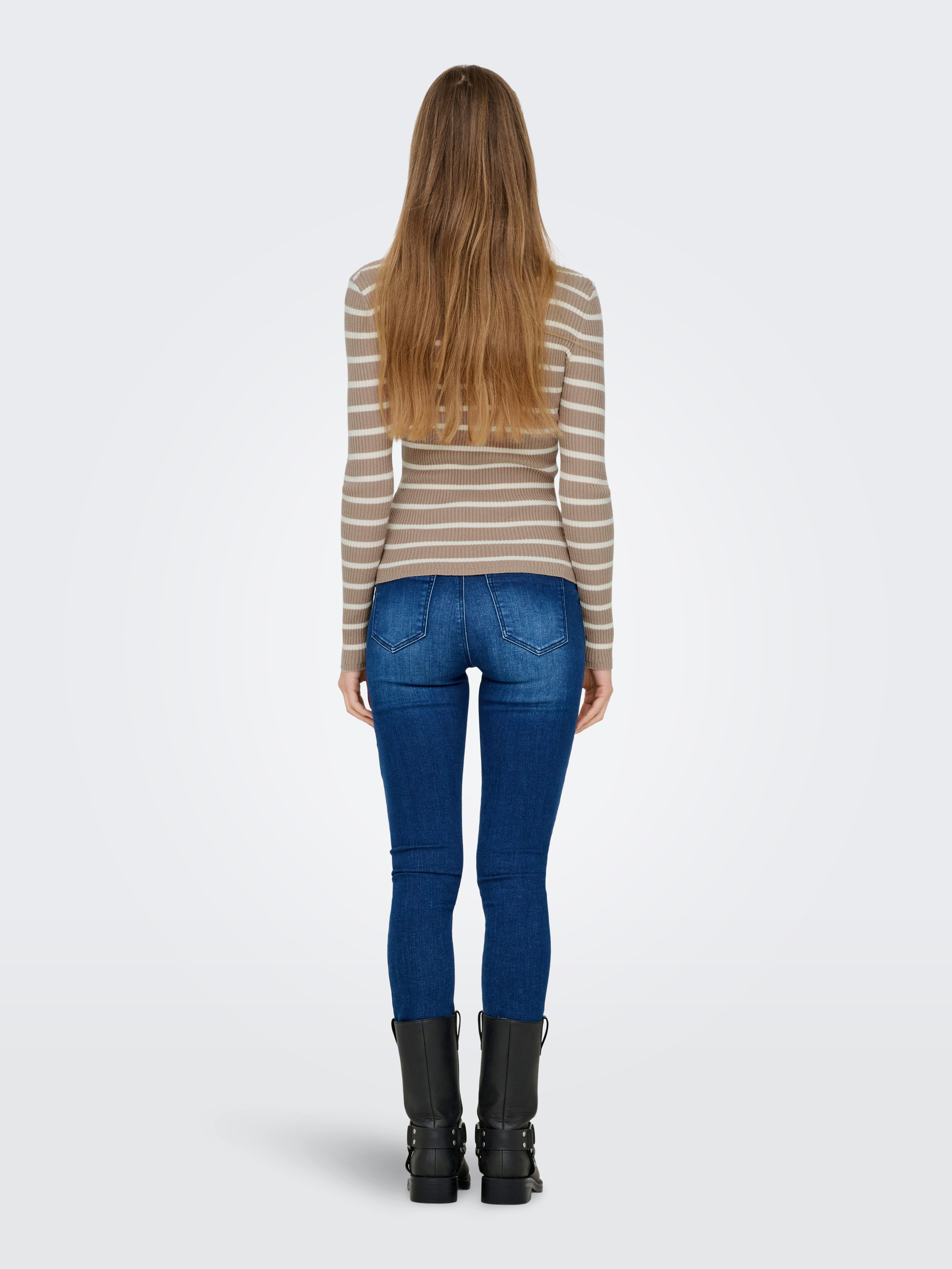 Only Gebreide trui ONLLOUISA L/S PULLOVER KNT NCA