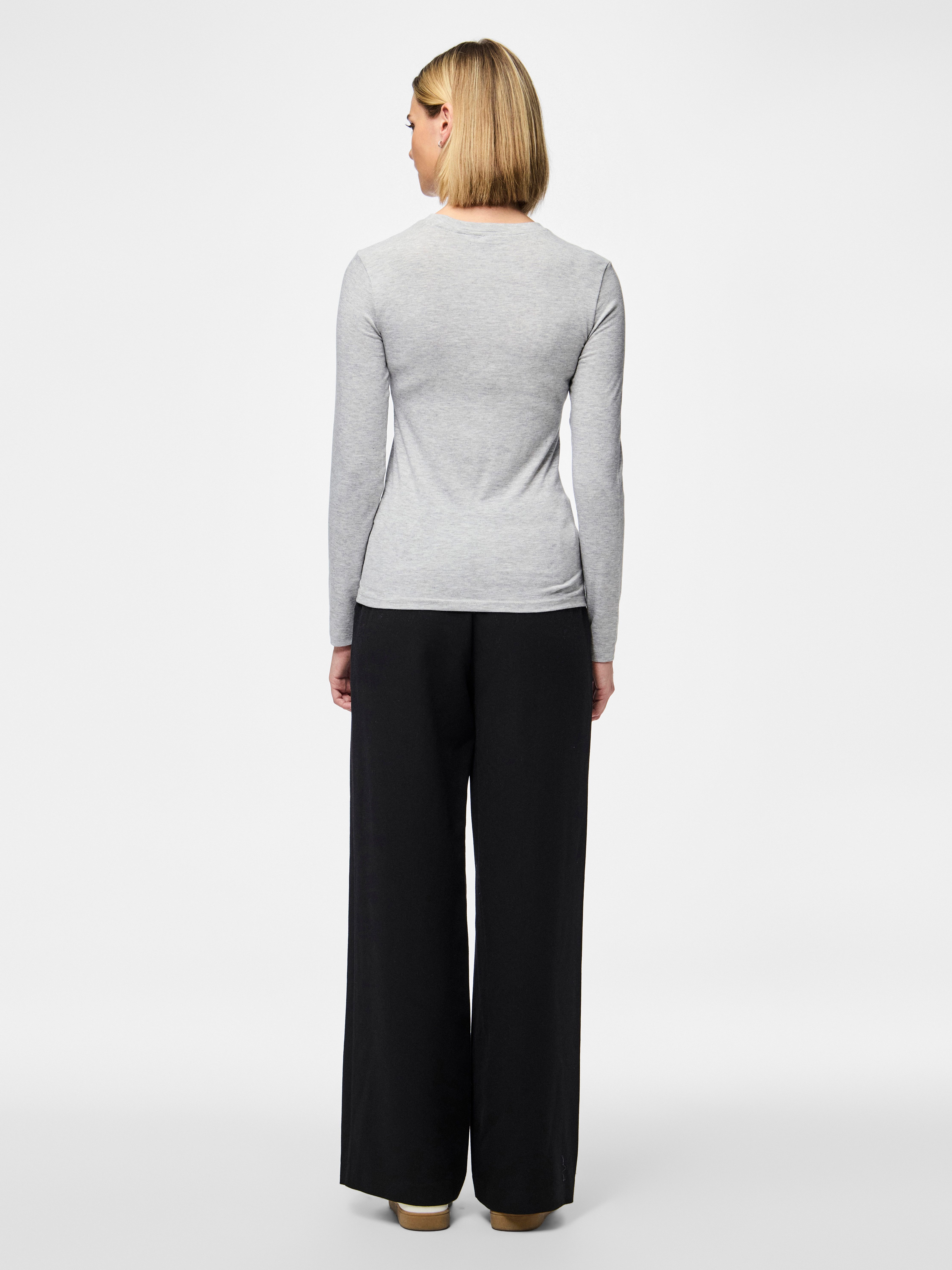pieces Shirt met lange mouwen PCMARIA LS TOP NOOS BC