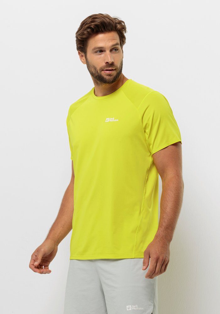 Jack Wolfskin Prelight Chill T-Shirt Men Functioneel shirt Heren S oranje firefly