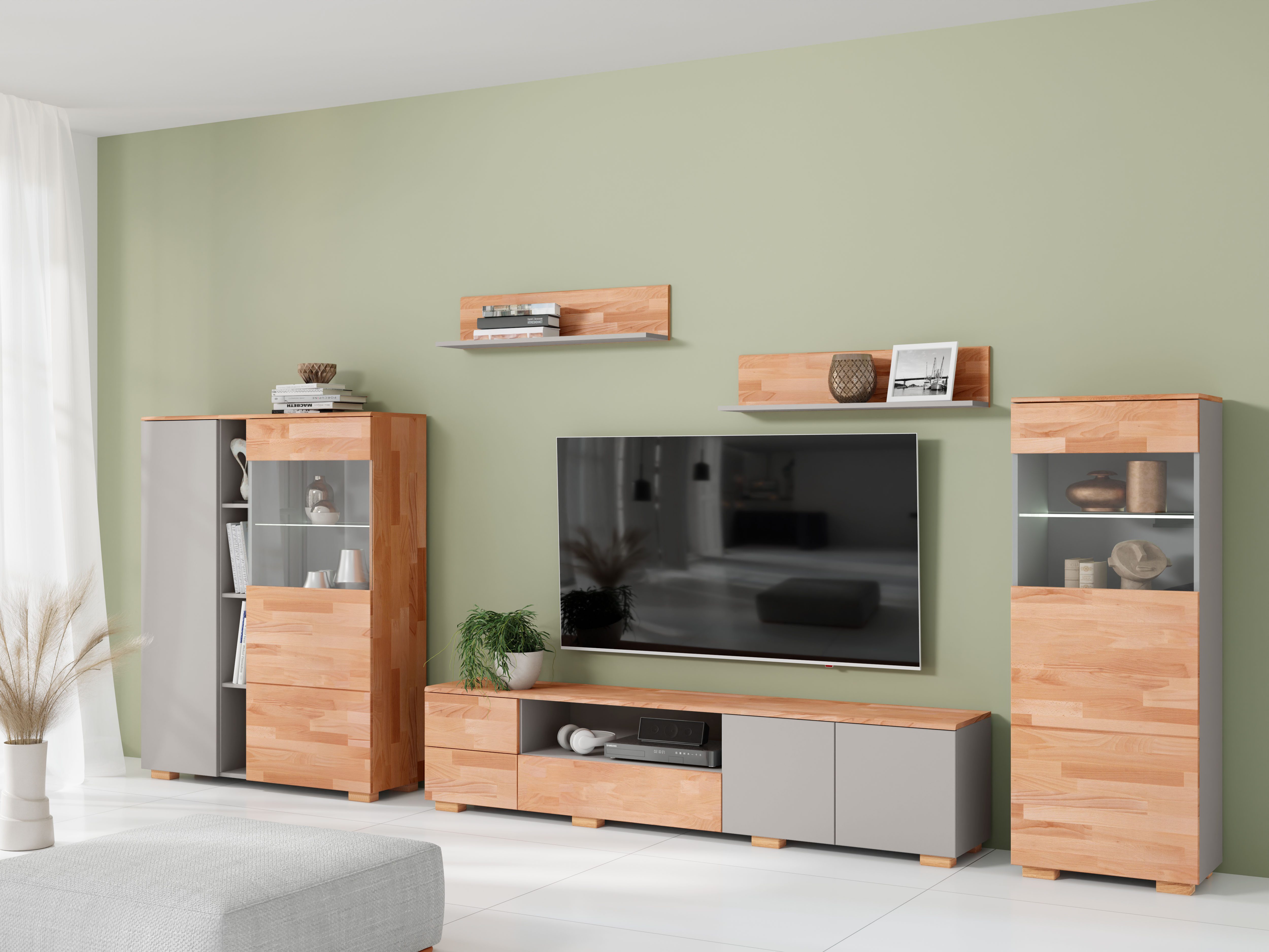 Home affaire Wandmeubel mooie moderne look (5-delig)