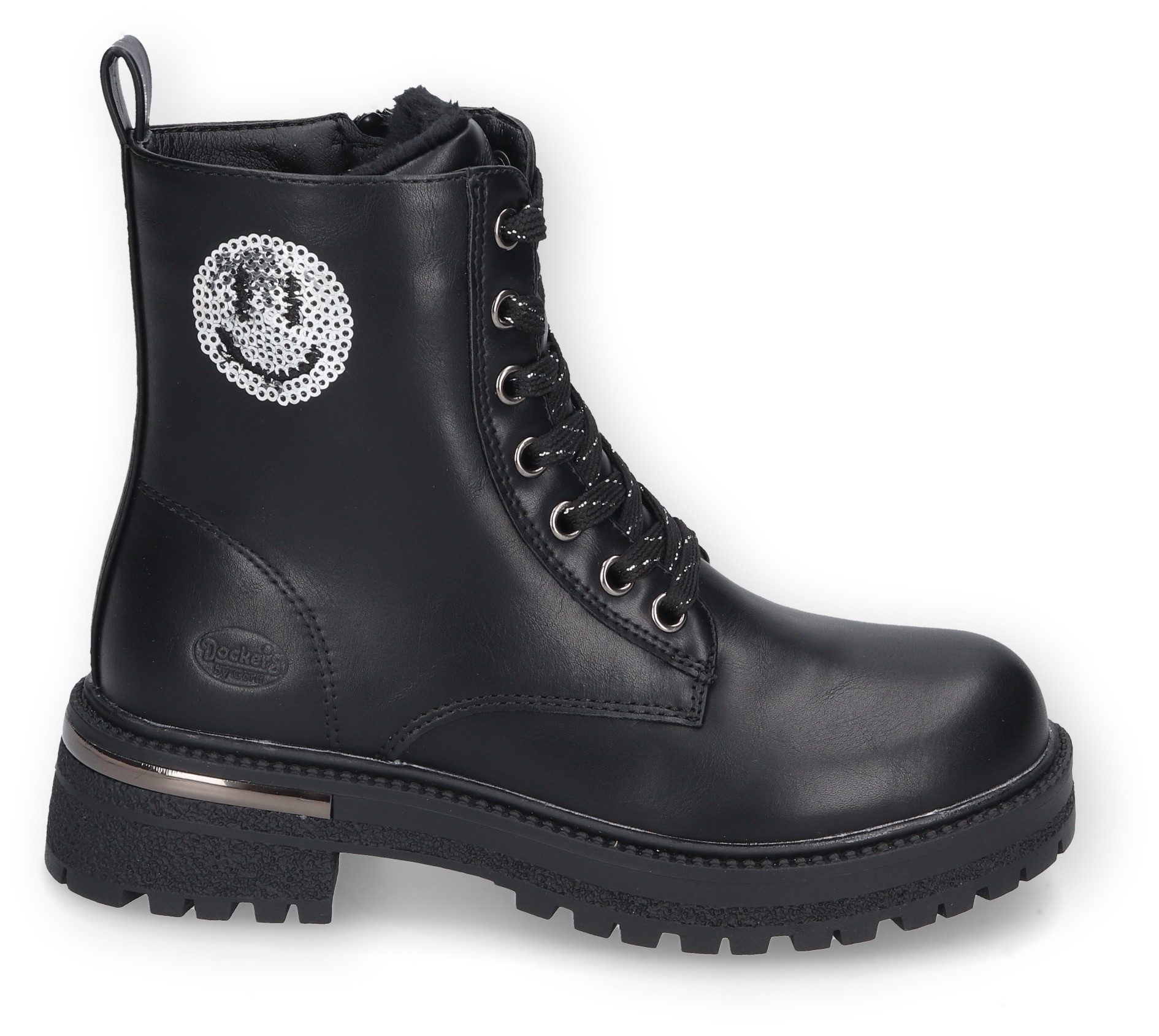 Dockers by Gerli Veterlaarzen Chunky laarzen, biker boots plateaulaarzen met blokhak