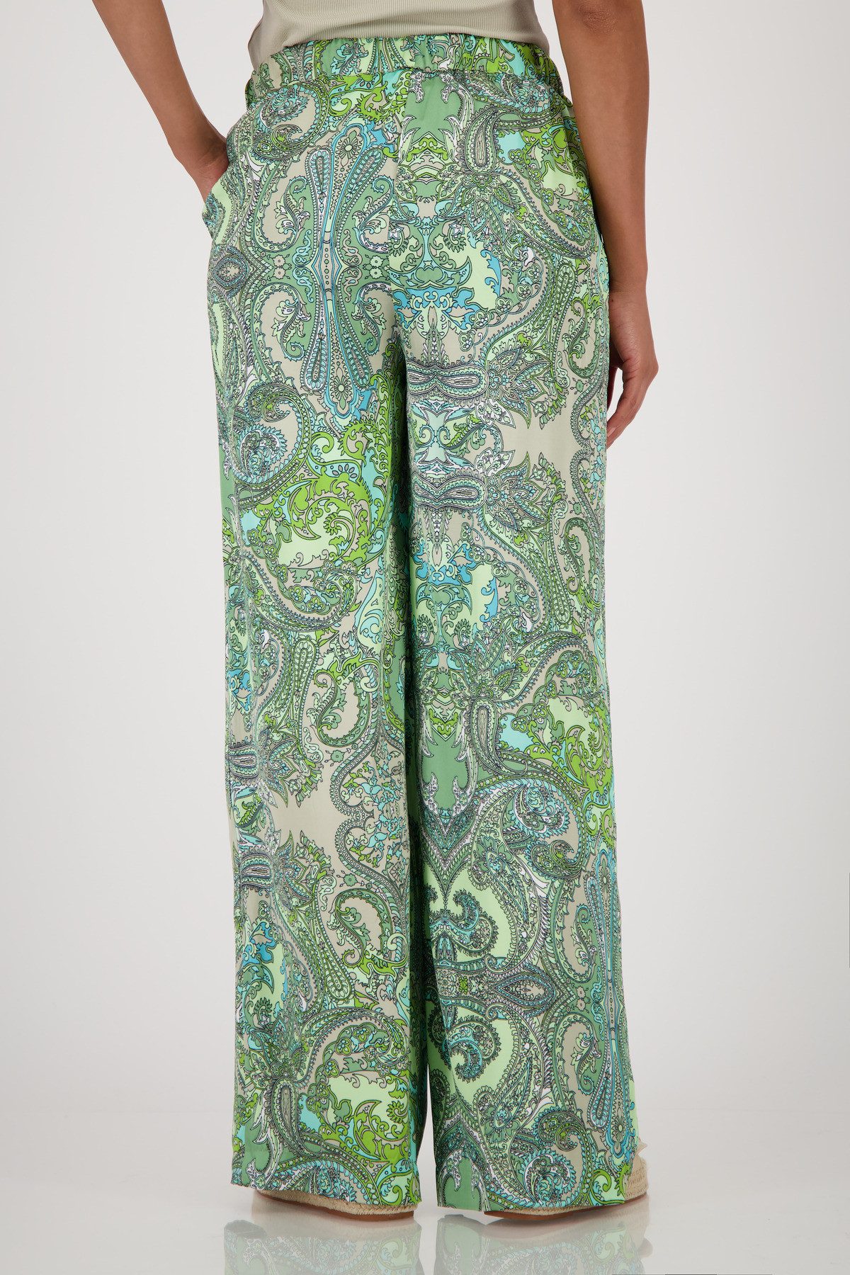 Monari Palazzobroek met paisley patroon