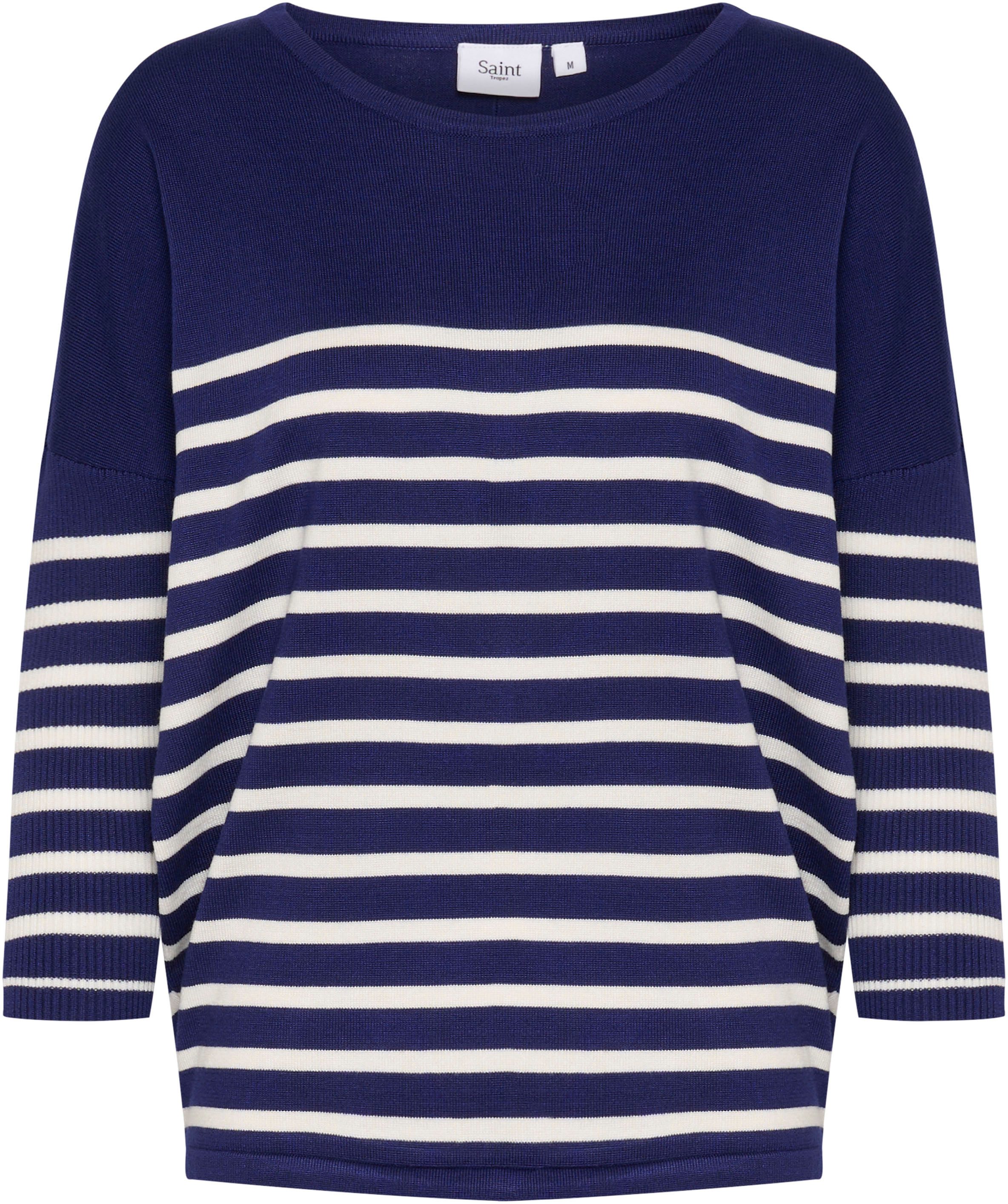 Saint Tropez Gebreide trui MilaSZ R-neck St. Pullover