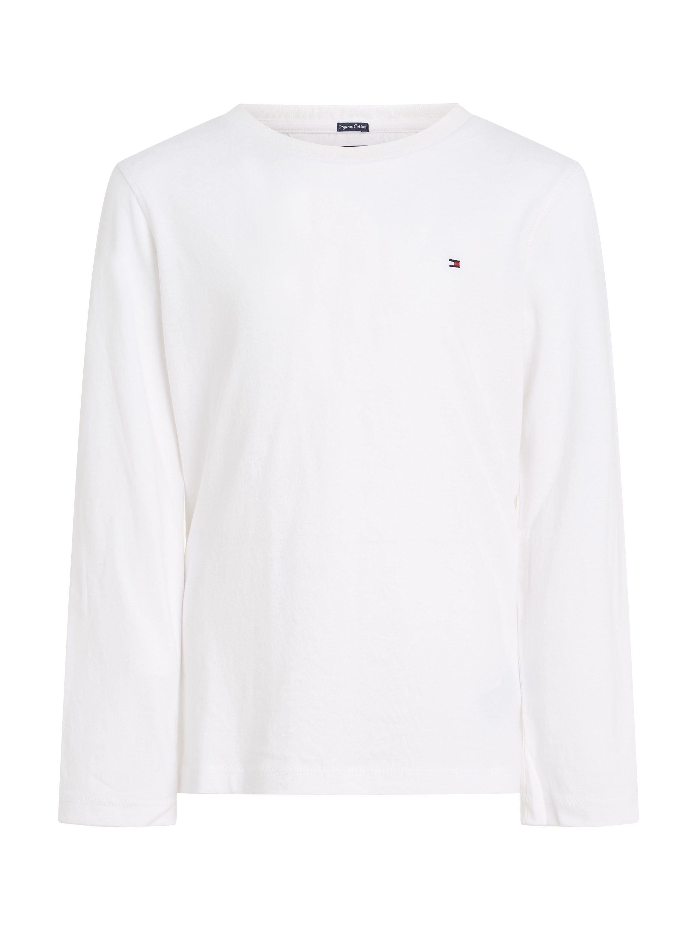 Tommy Hilfiger Shirt met lange mouwen BOYS BASIC CN KNIT L/S met tommy hilfiger logo-vlag