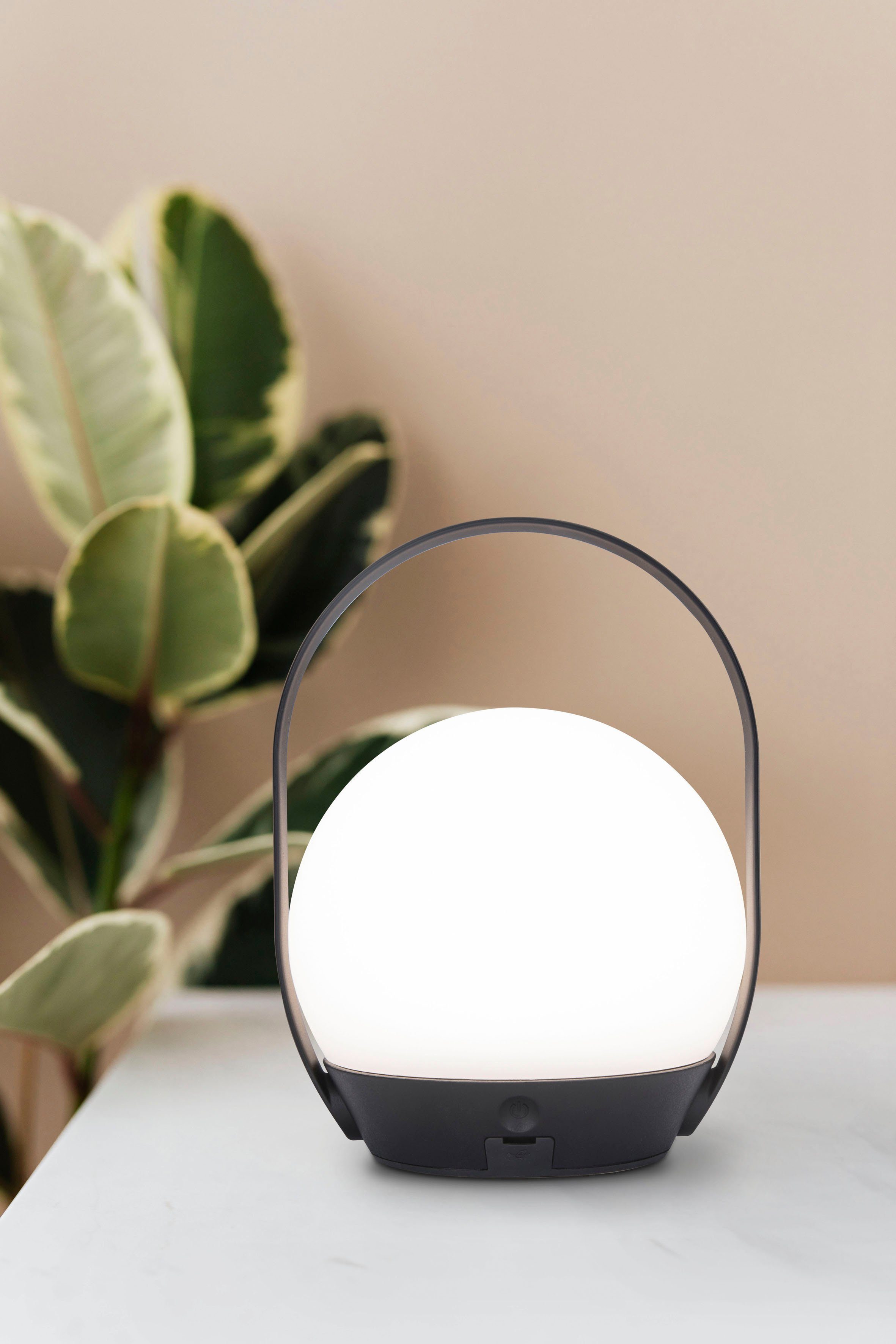 LUTEC Slimme ledlamp CARDI Smart-home bureau lamp (1 stuk)