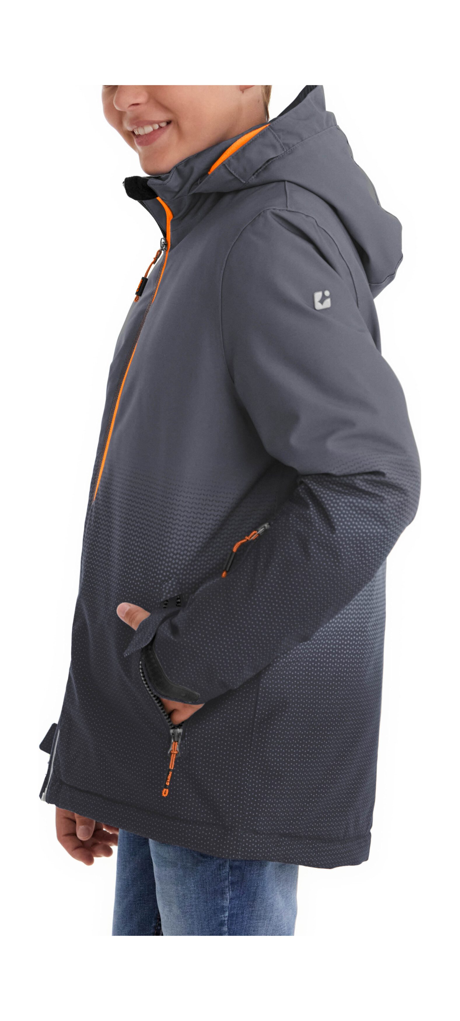 Killtec Outdoorjack Lynge BYS JCKT E Waterdichte functionele jas met sneeuwvanger en cool ontwerp