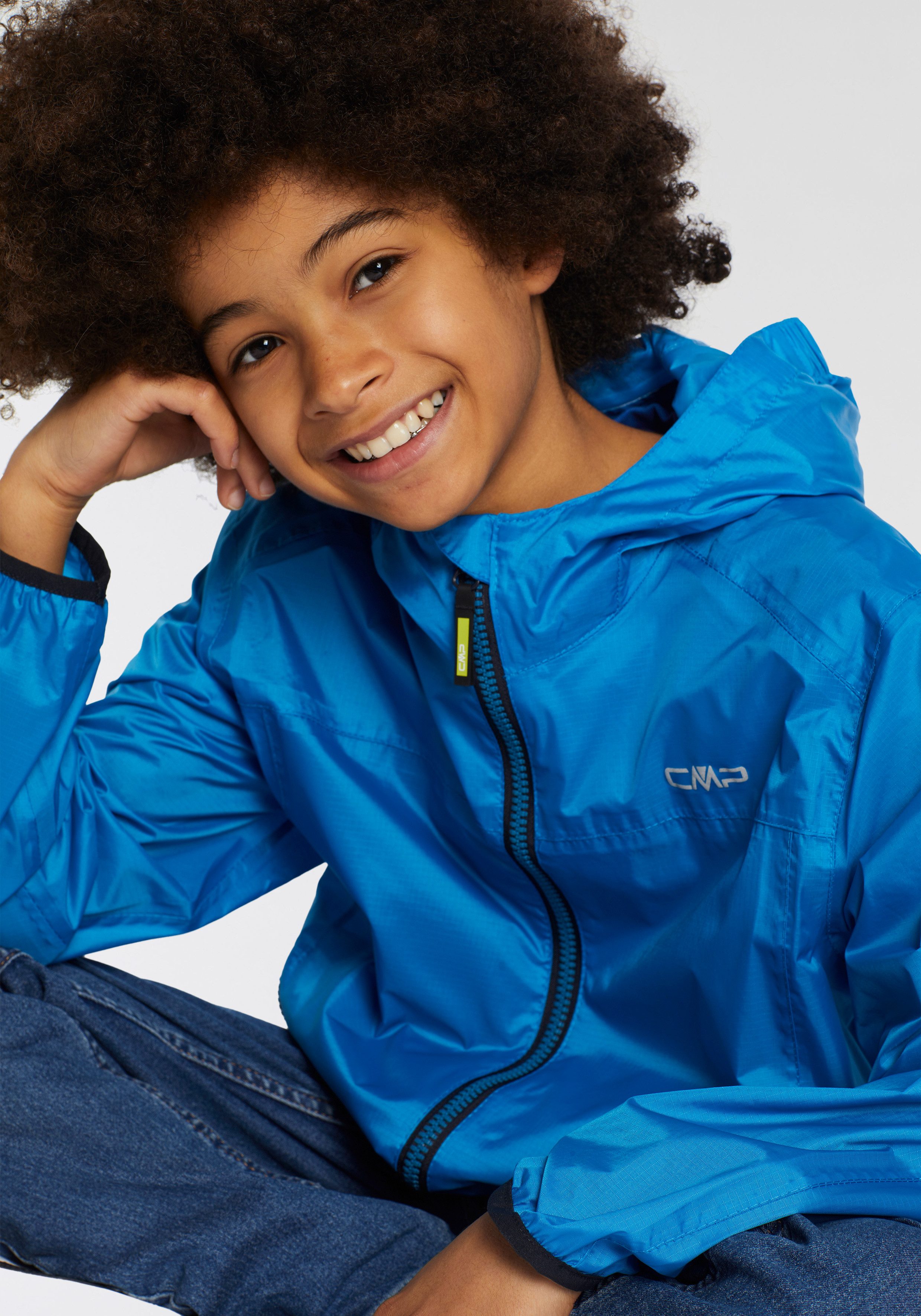 CMP Regenjack KID JACKET RAIN FIX HOOD