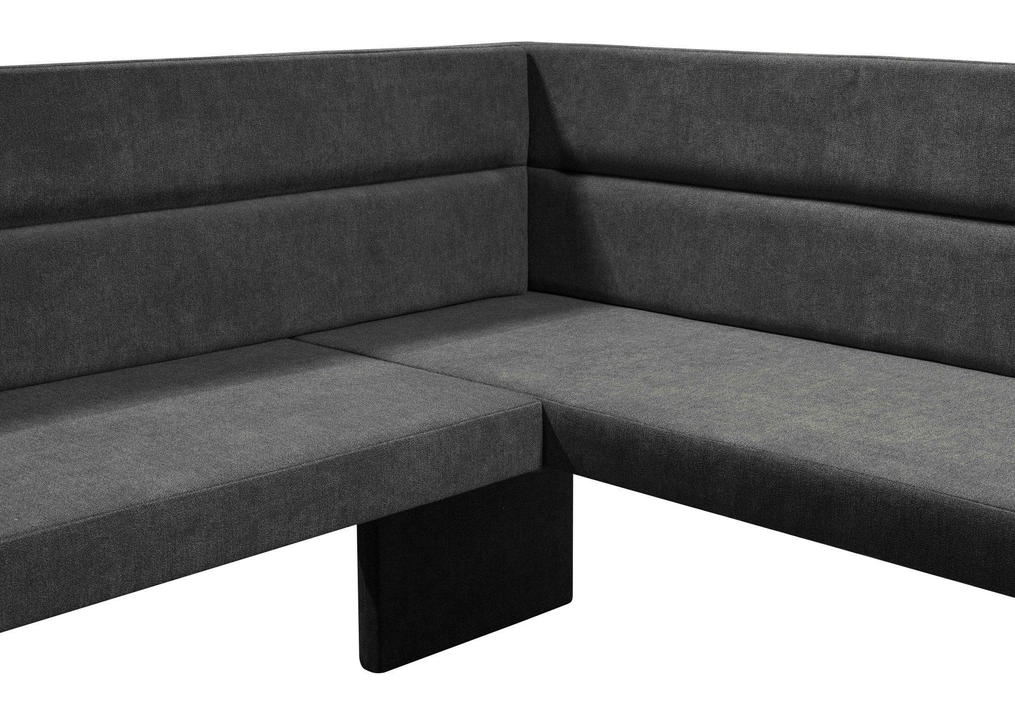 Home affaire Eethoek Laros zitgroep, hoekbank, stoelen, tafel perfect voor keuken, eetkamer, woonkamer, bestseller (set, 4-delig)