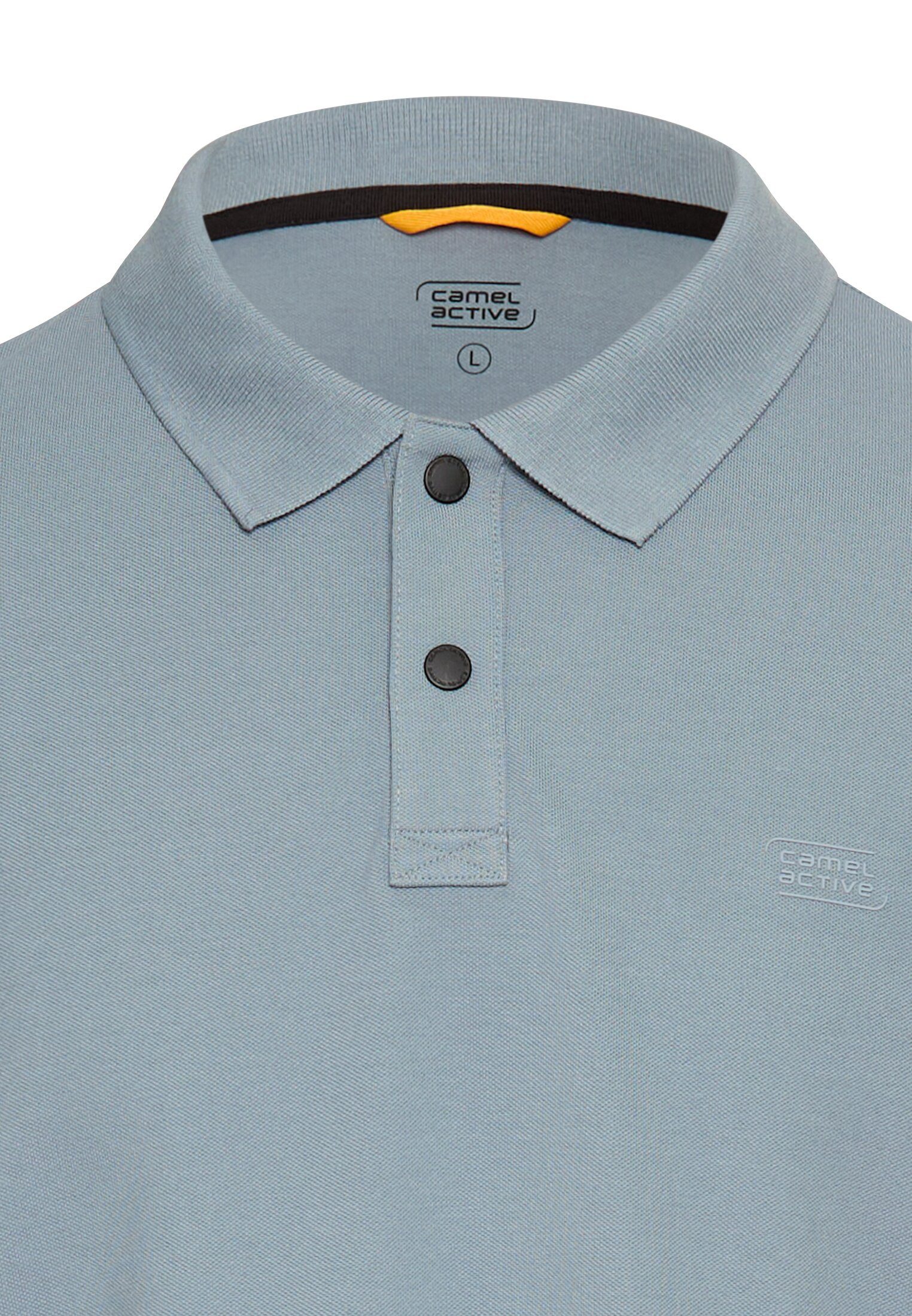 camel active Poloshirt met lange mouwen