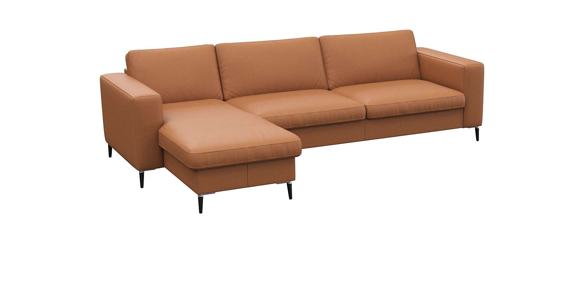 FLEXLUX Hoekbank Fiore, super zitcomfort door koudschuim in de zitting, L-vorm