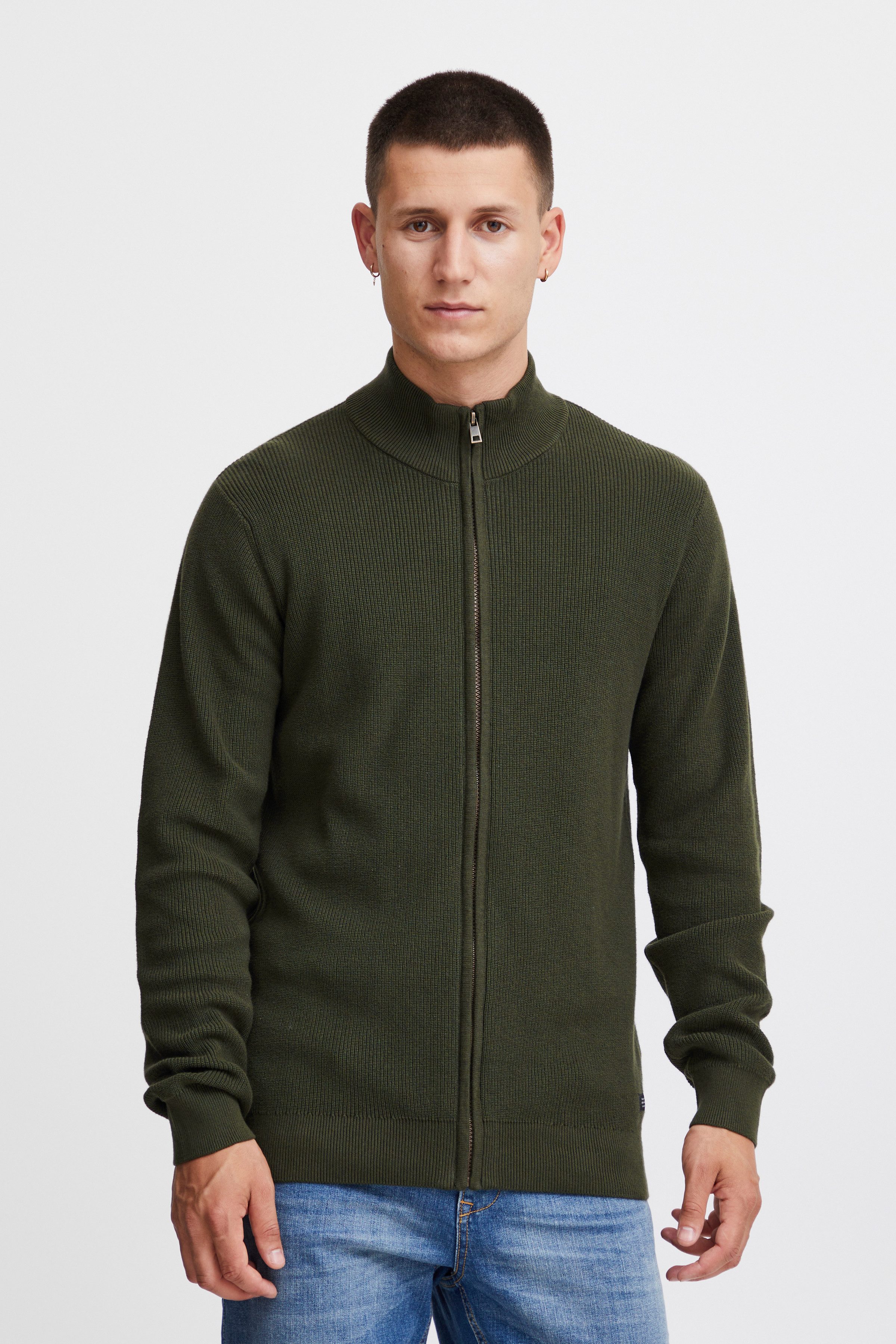 Blend Trui met staande kraag BHCodford zipthrough