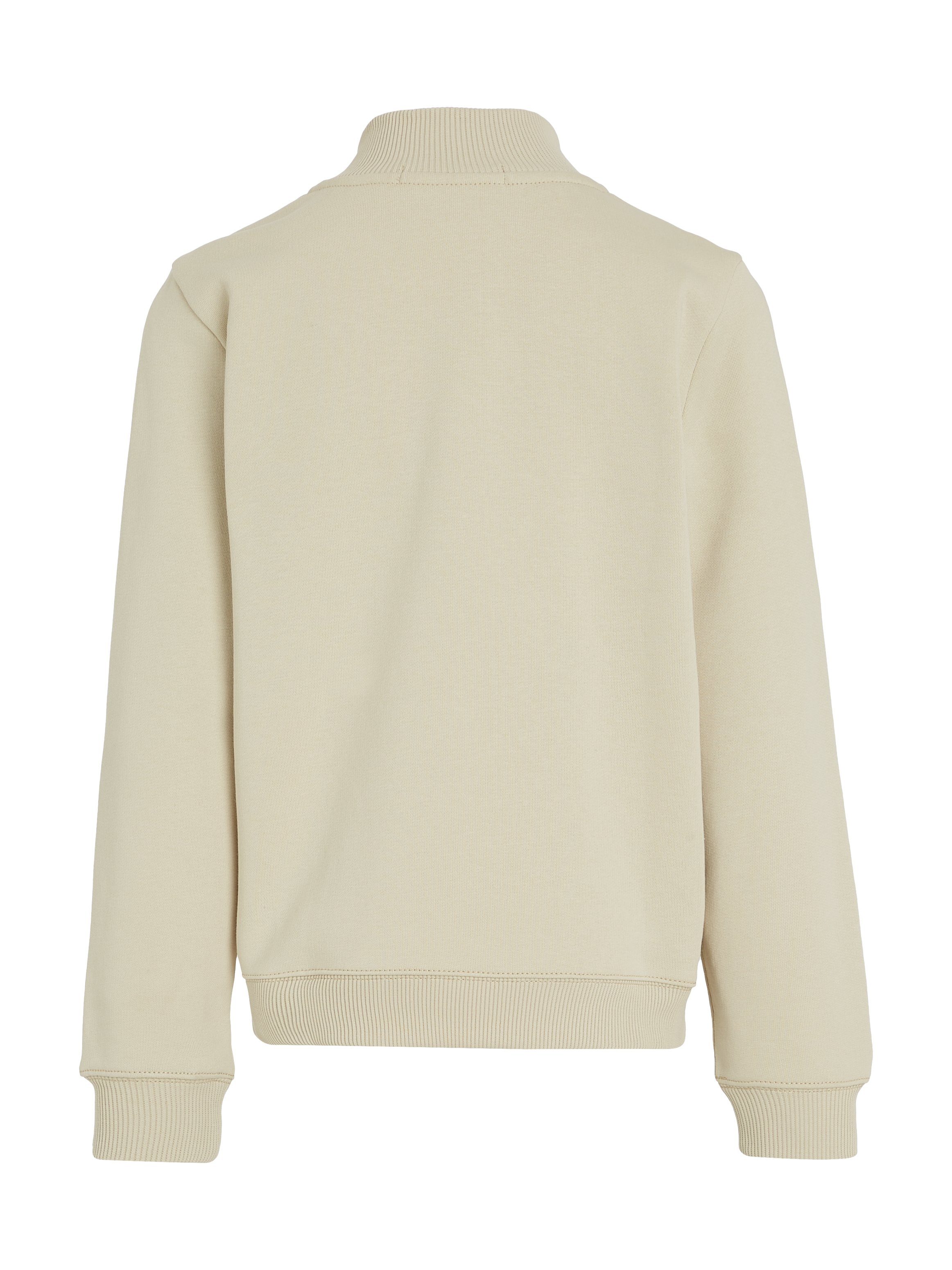 Calvin Klein Sweatshirt CKJ STACK LOGO TERRY HALF-ZIP