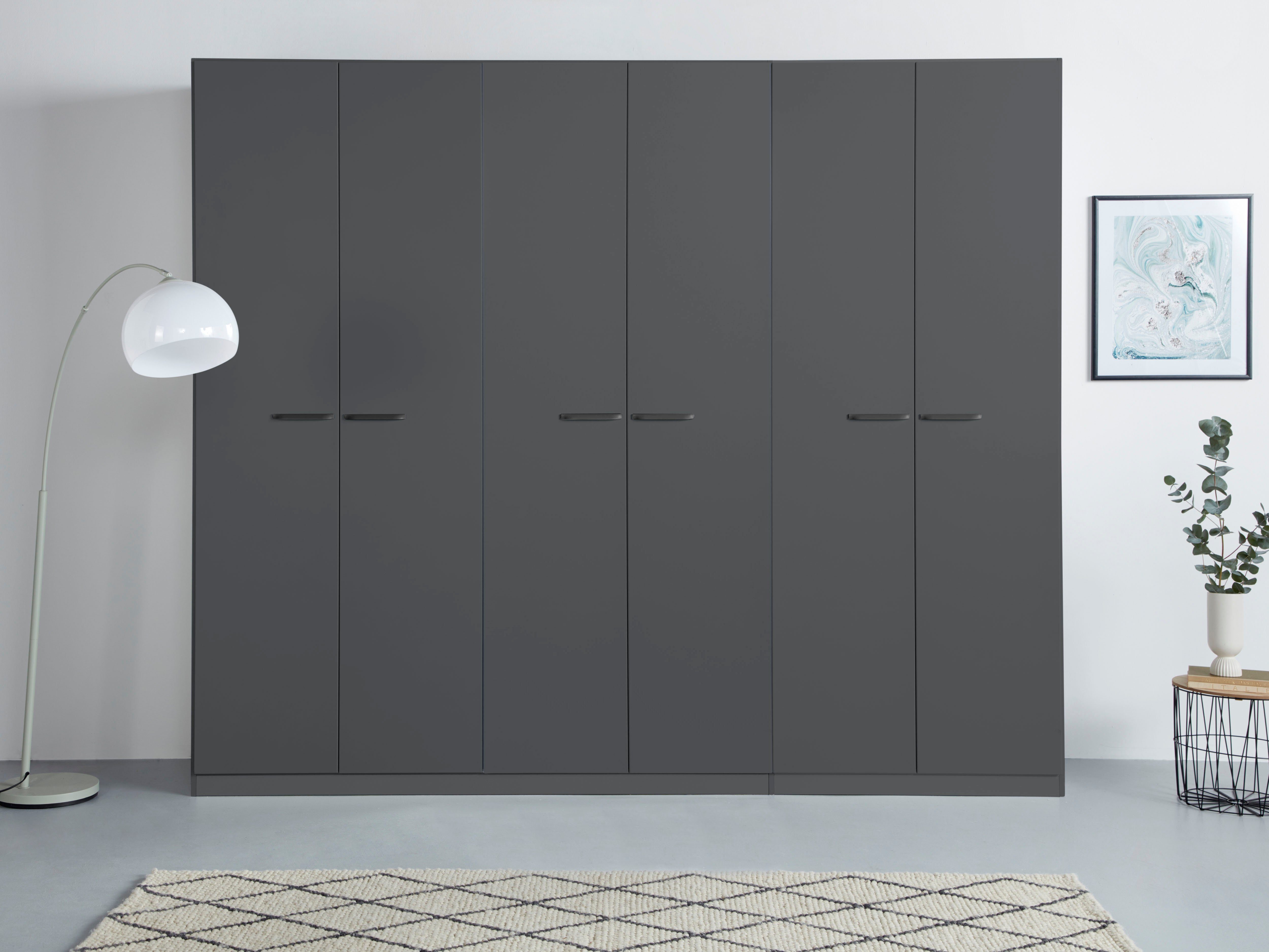 rauch Draaideurkast Kledingkast kast garderobe TOPSELLER OTELI incl. binnenindeling met 3 binnenlades extra planken optioneel met spiegel made in germany