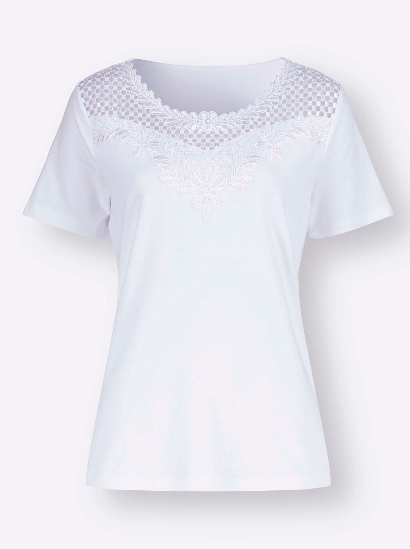 Creation L Kanten Shirt (1-delig)