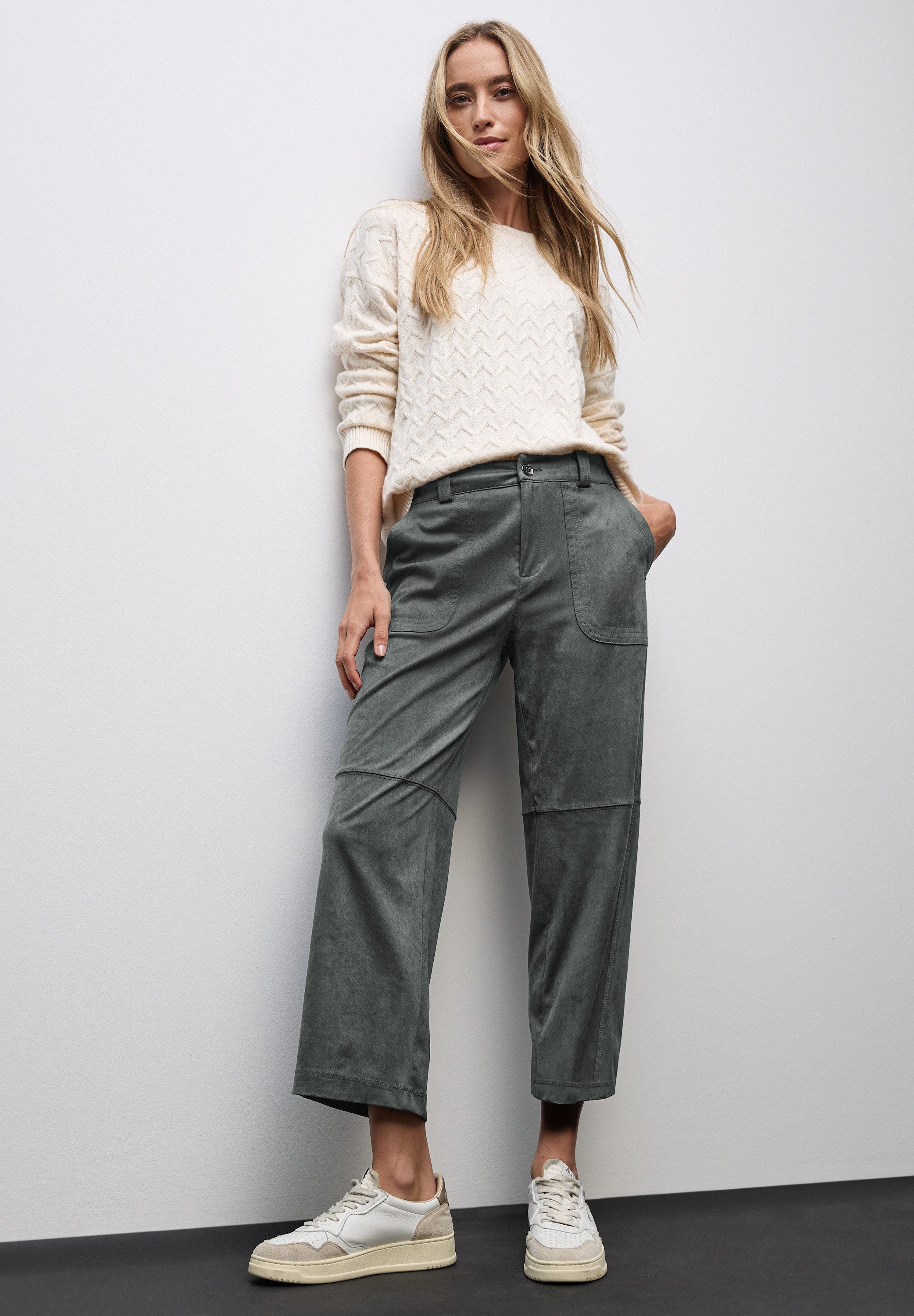 STREET ONE Stoffen broek