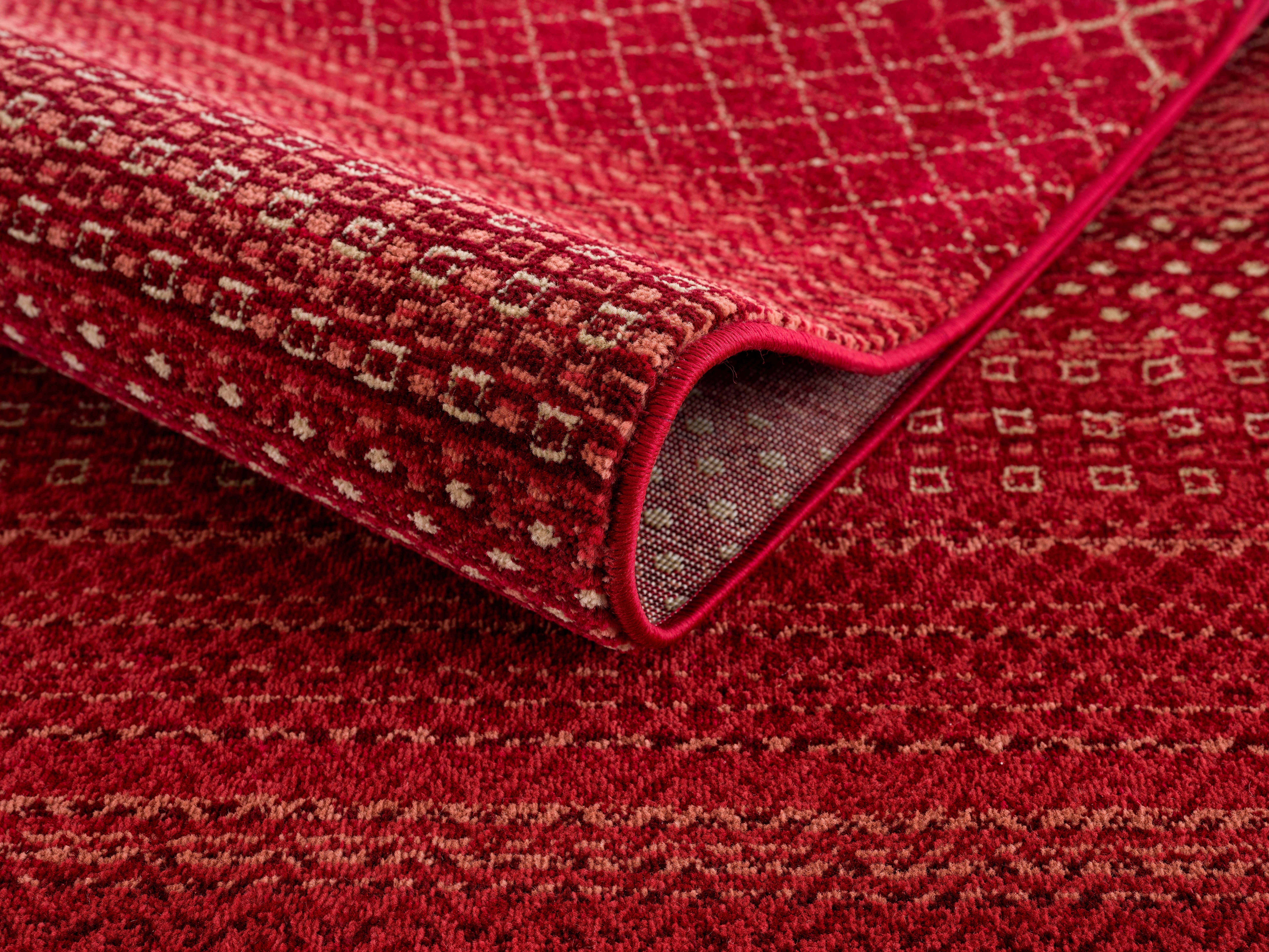 Timbers Vloerkleed Wisconsin Boho-look, berber-look, ruitdessin