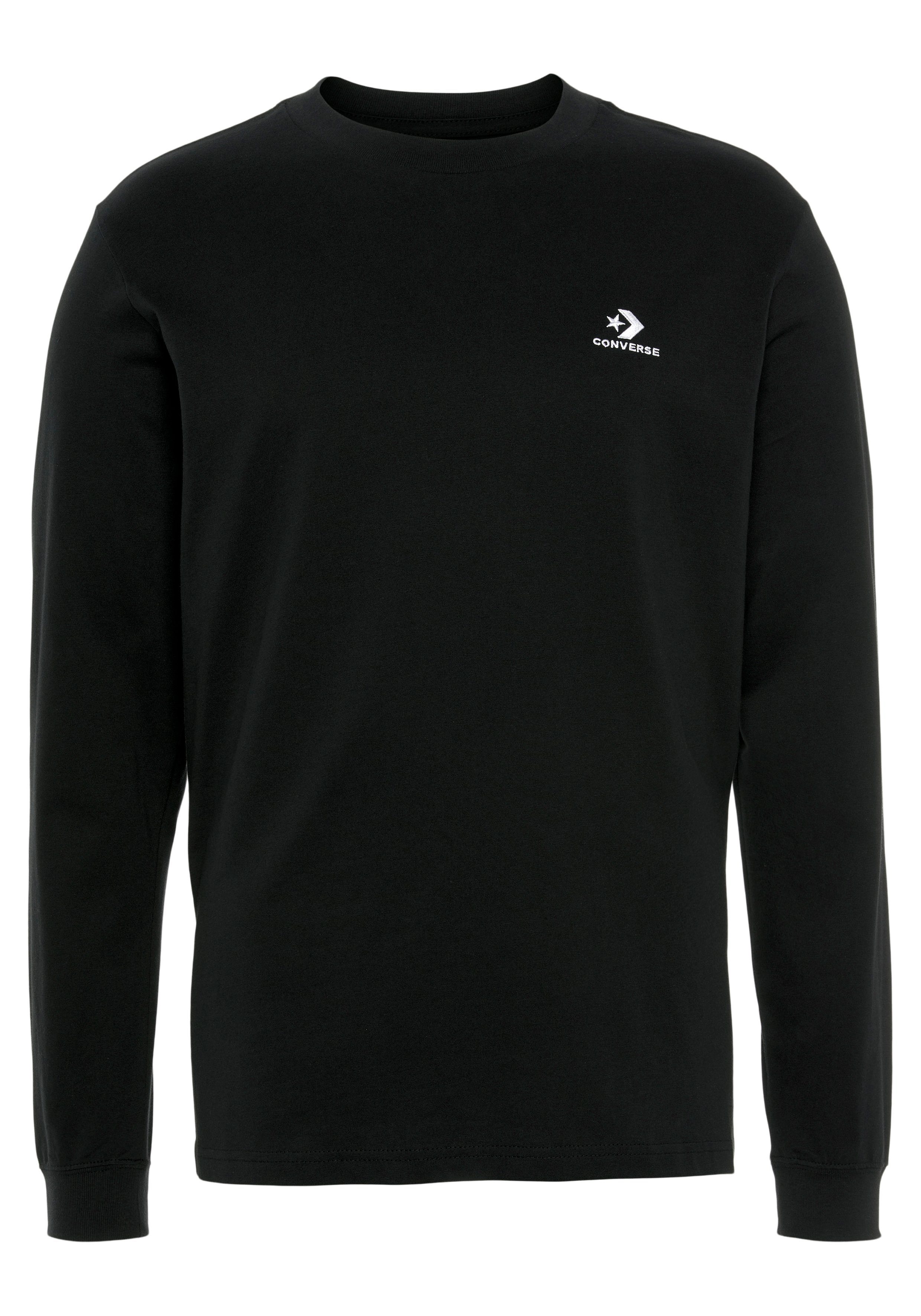 Converse Shirt met lange mouwen GO-TO EMBROIDERED STAR CHEVRON LONG SLEEVE TEE