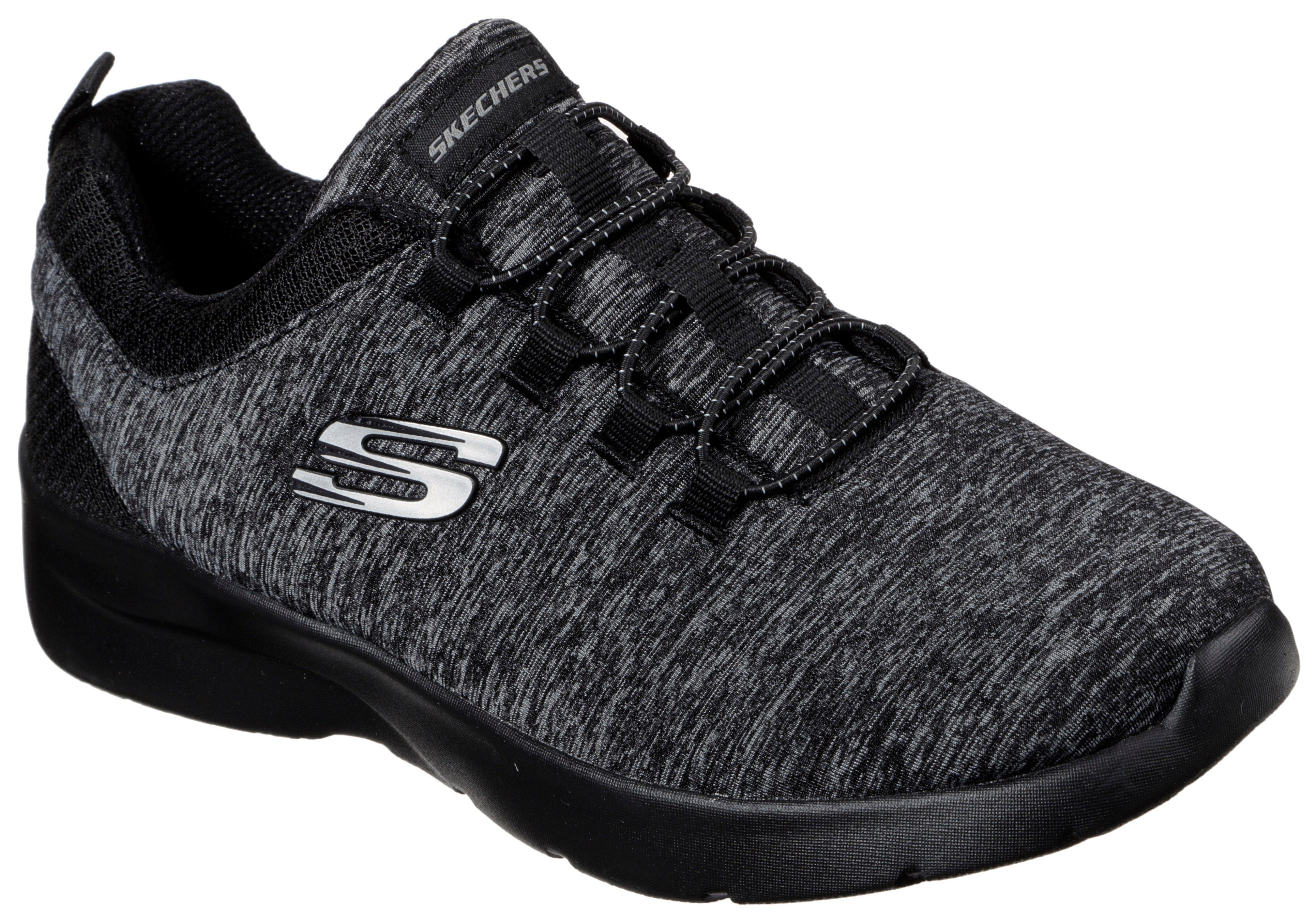 SKECHERS Dynamight 2.0 in a flash hardloopschoenen grijs-zwart dames Dames