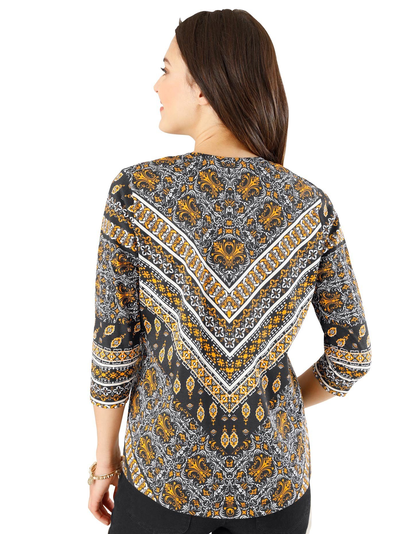 Classic Basics Shirt met 3/4-mouwen Shirt (1-delig)