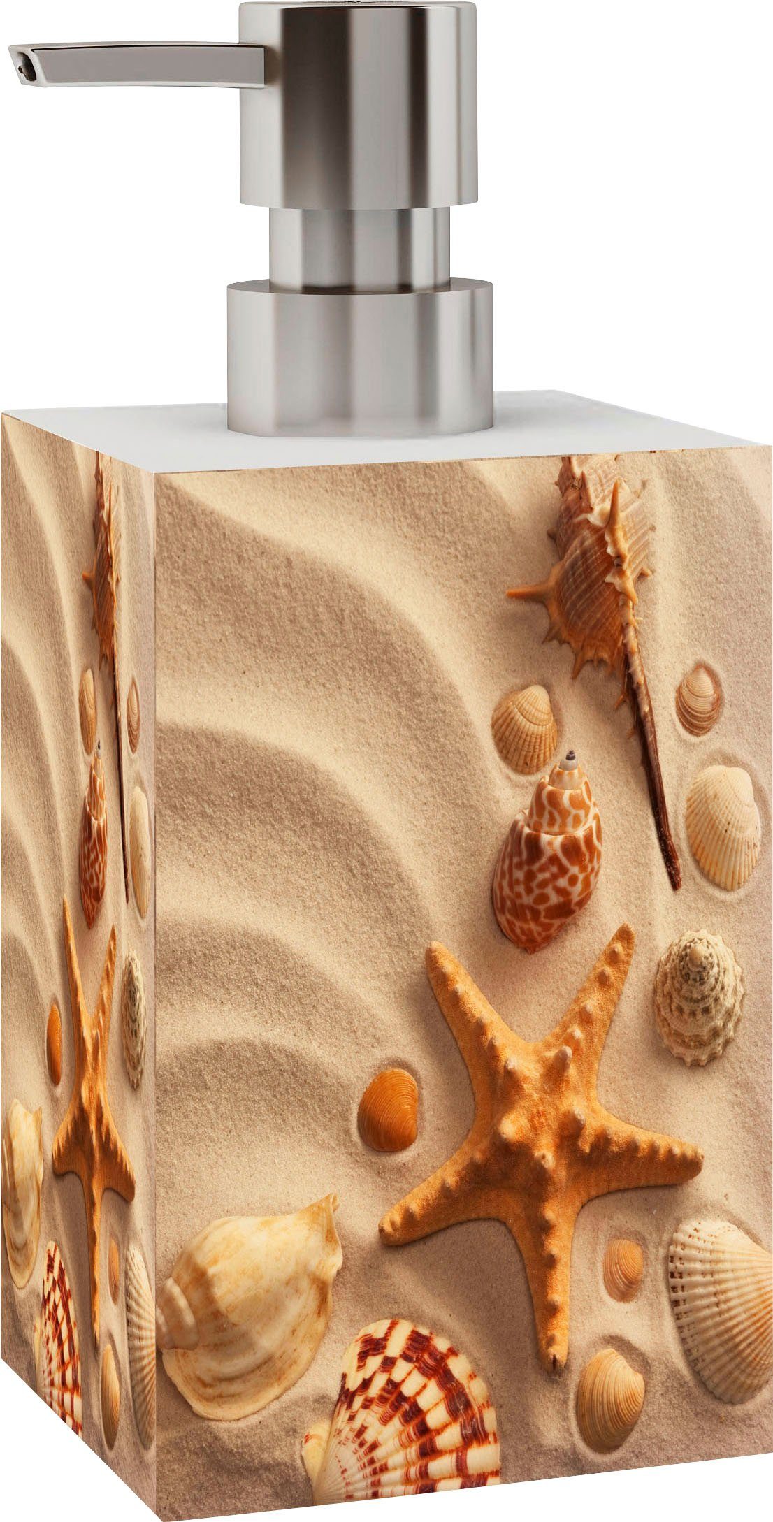 Sanilo Set badkameraccessoires Sanibel 2-delige set van zeepdispenser en wc-borstel