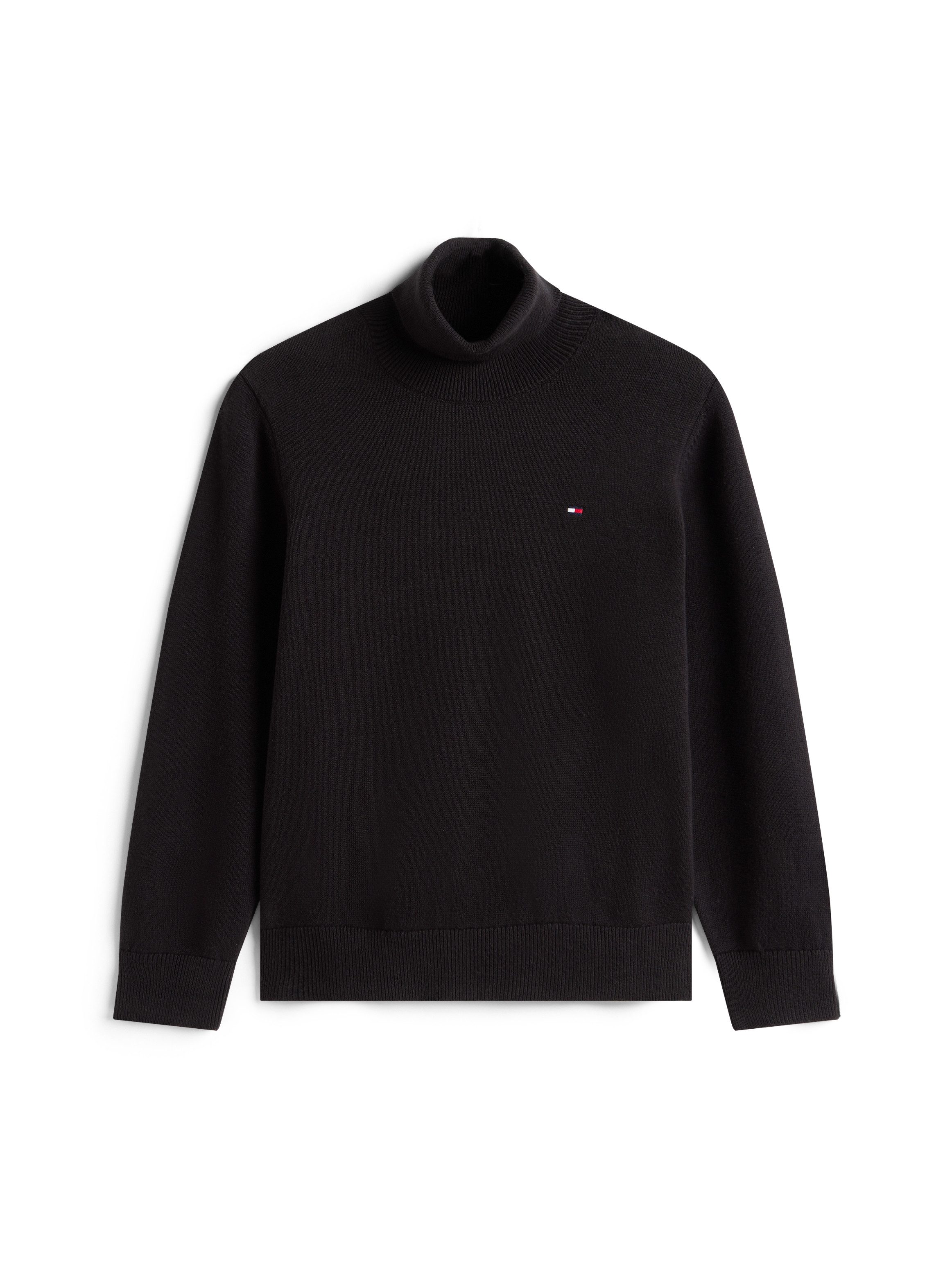 Tommy Hilfiger Gebreide trui COTTON TURTLE NECK SWEATER