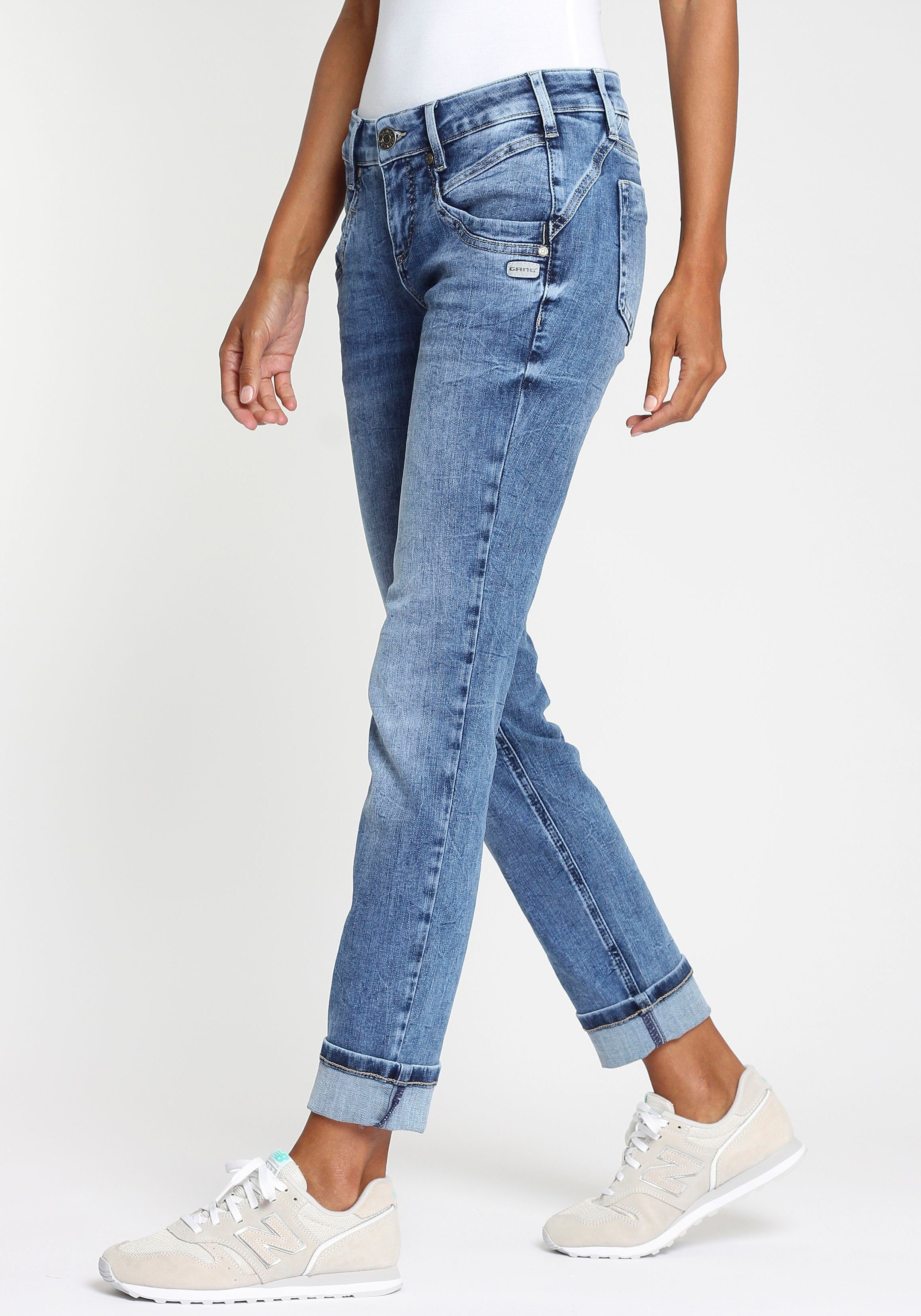 GANG Slim fit jeans 94JOJO Bewegingsvrijheid met grote vormvastheid
