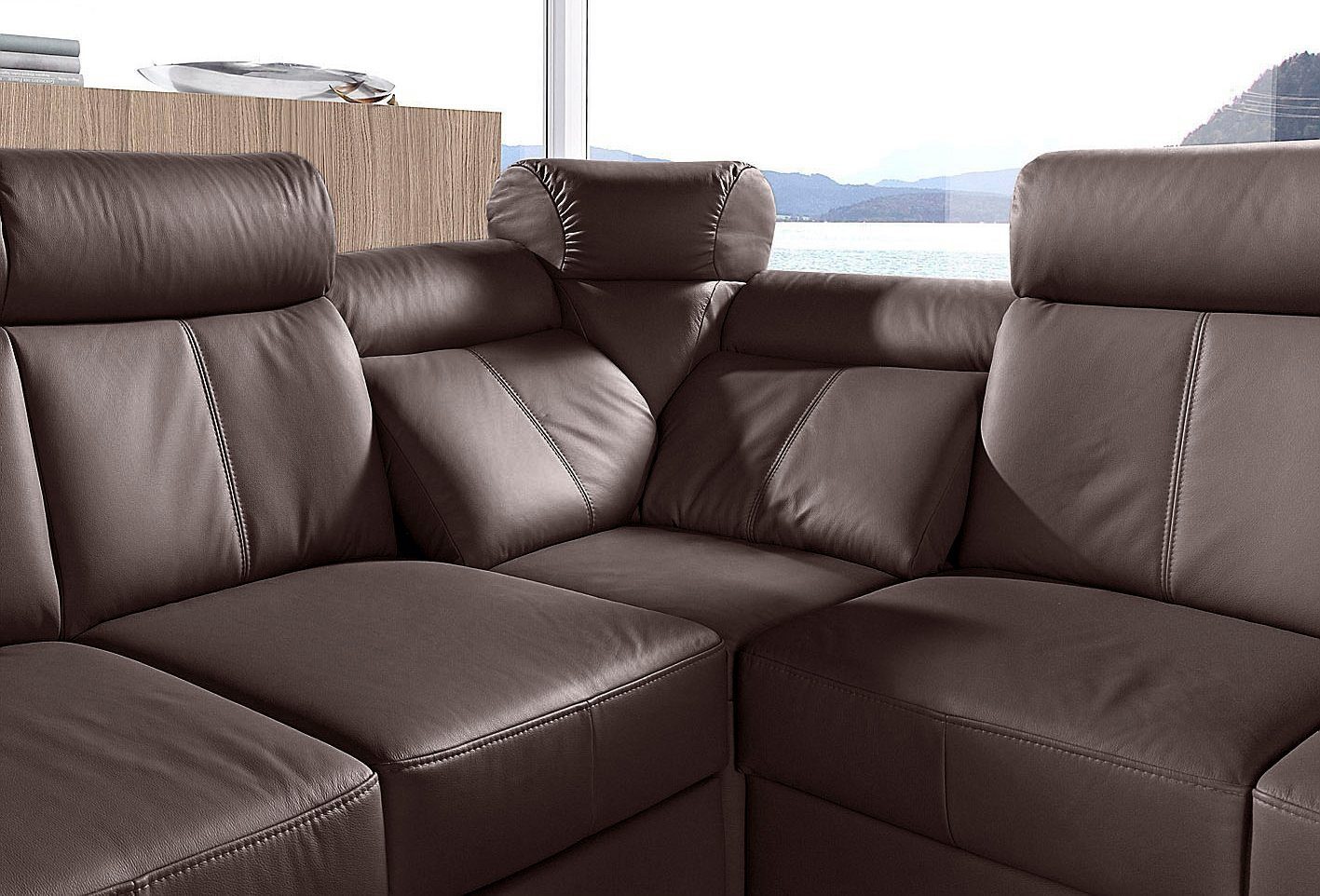 sit&more Zithoek Basel U-vorm optioneel met relaxfunctie