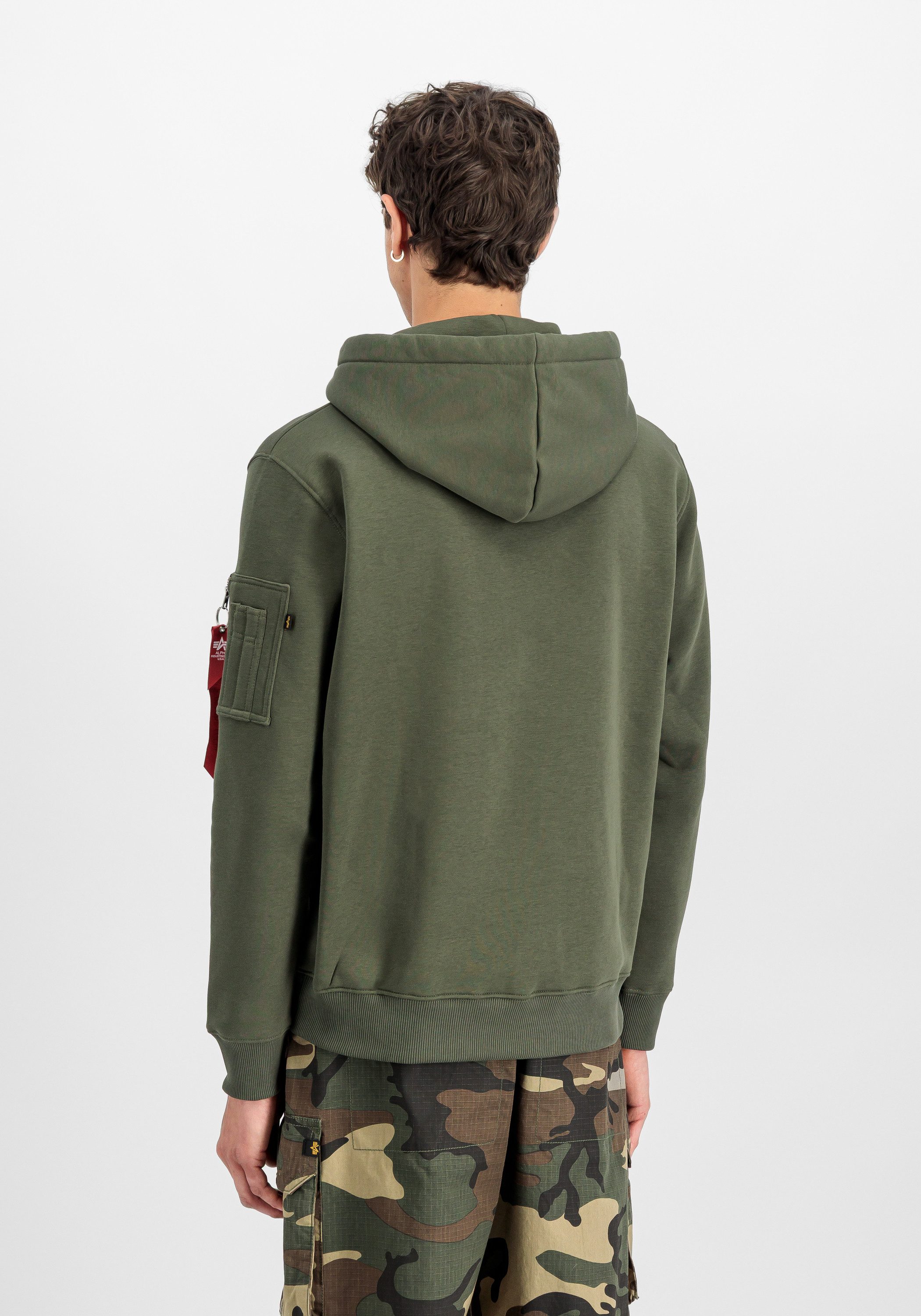 Alpha Industries Hoodie Alpha Industries Men - Hoodies Alpha Label Hoodie