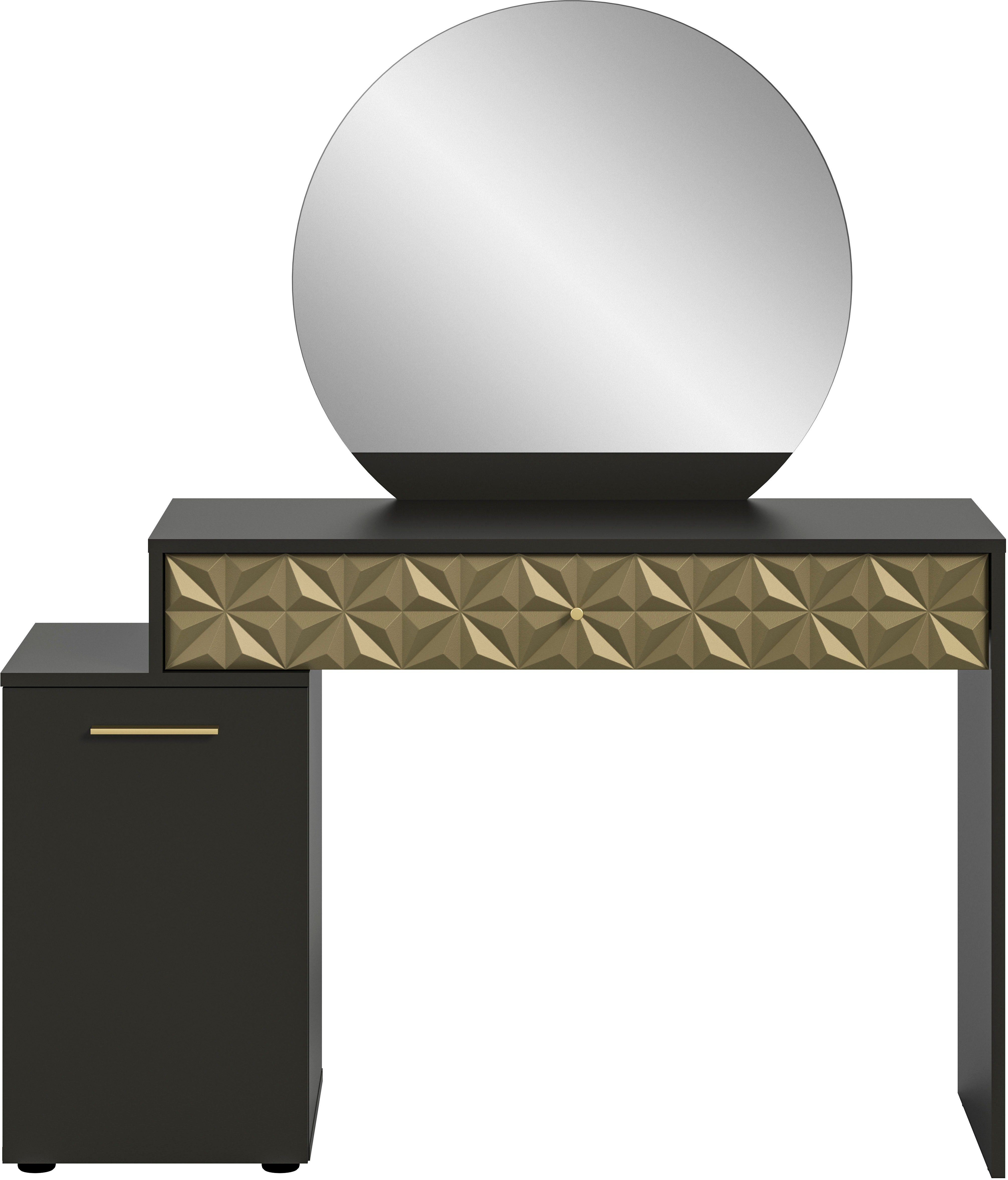INOSIGN Sidetable Föhnkast, kaptafel, make-uptafel, inclusief spiegel