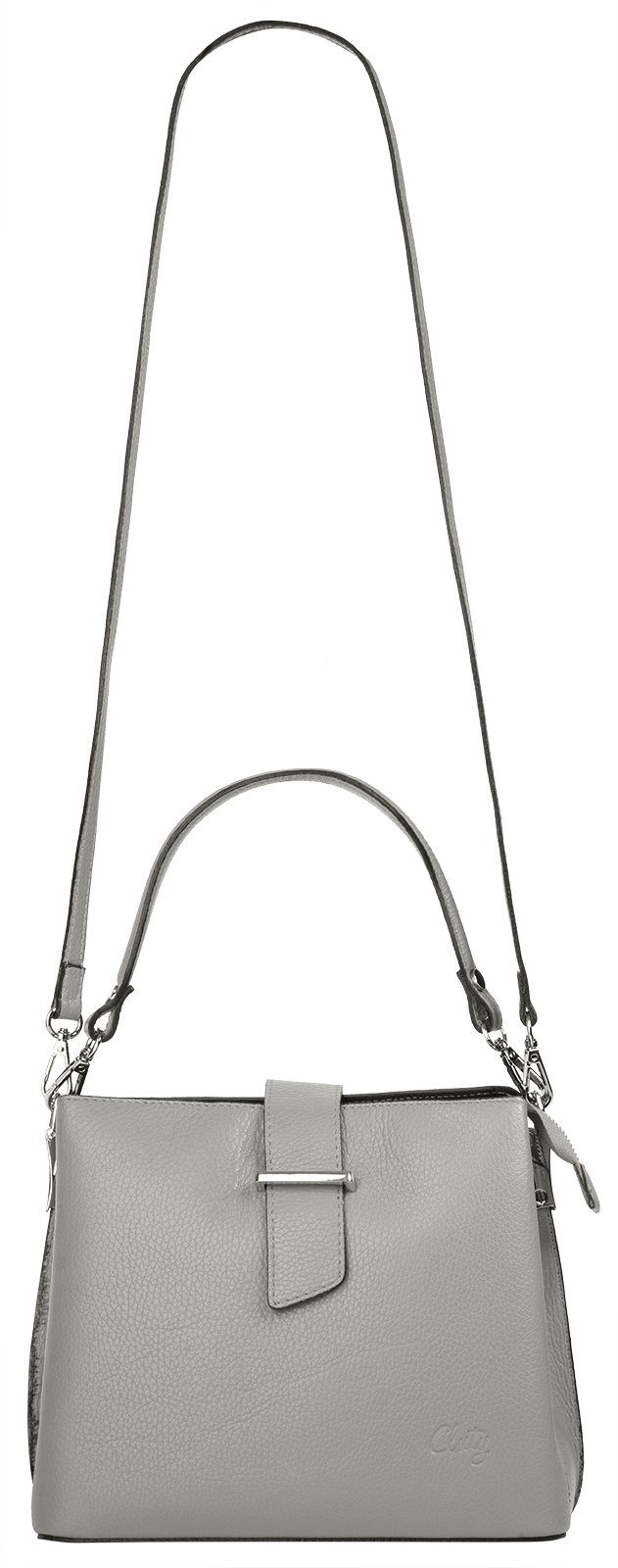 Cluty Tas echt leer, made in italy