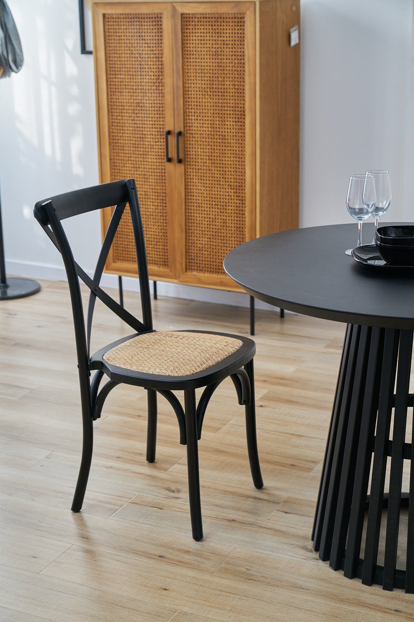 SIT Rotanstoel stapelbaar (set, 2 stuks)