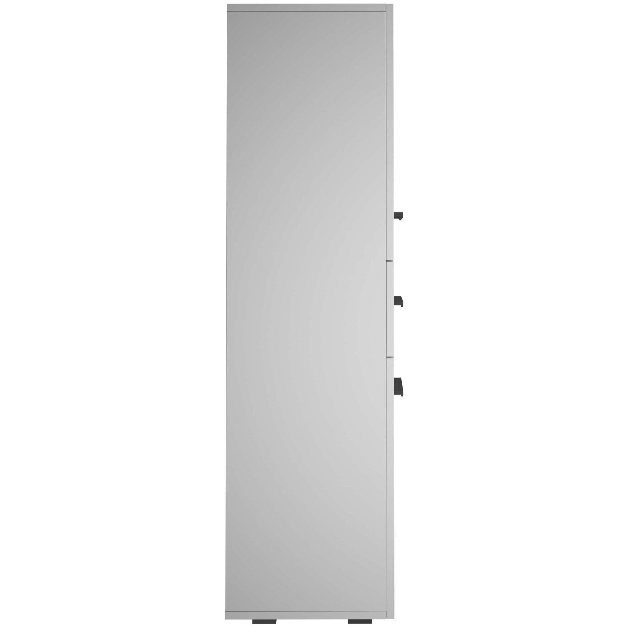 INOSIGN Halfhoge kast Skara verstelbare planken achter elke deur, breedte 38 cm, hoogte 130 cm