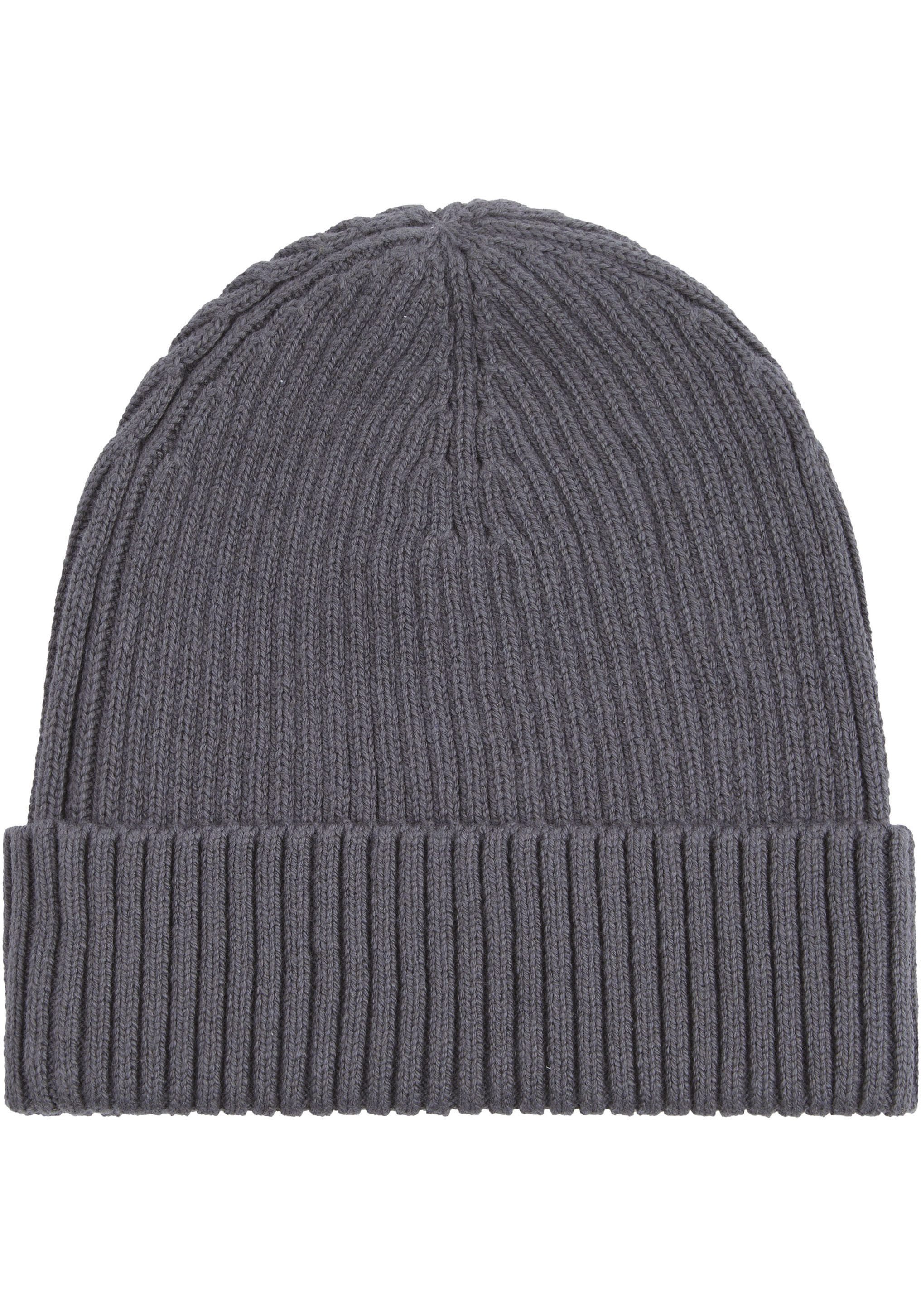 Calvin Klein Beanie CLASSIC COTTON RIB BEANIE
