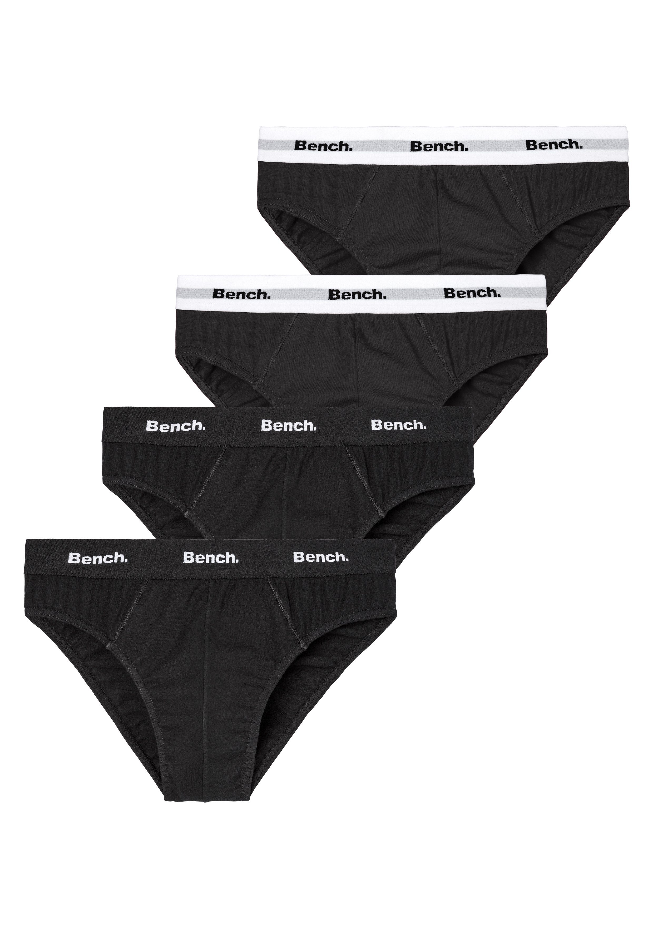 Bench. Slip met contrastkleurig weefband (set, 4 stuks)