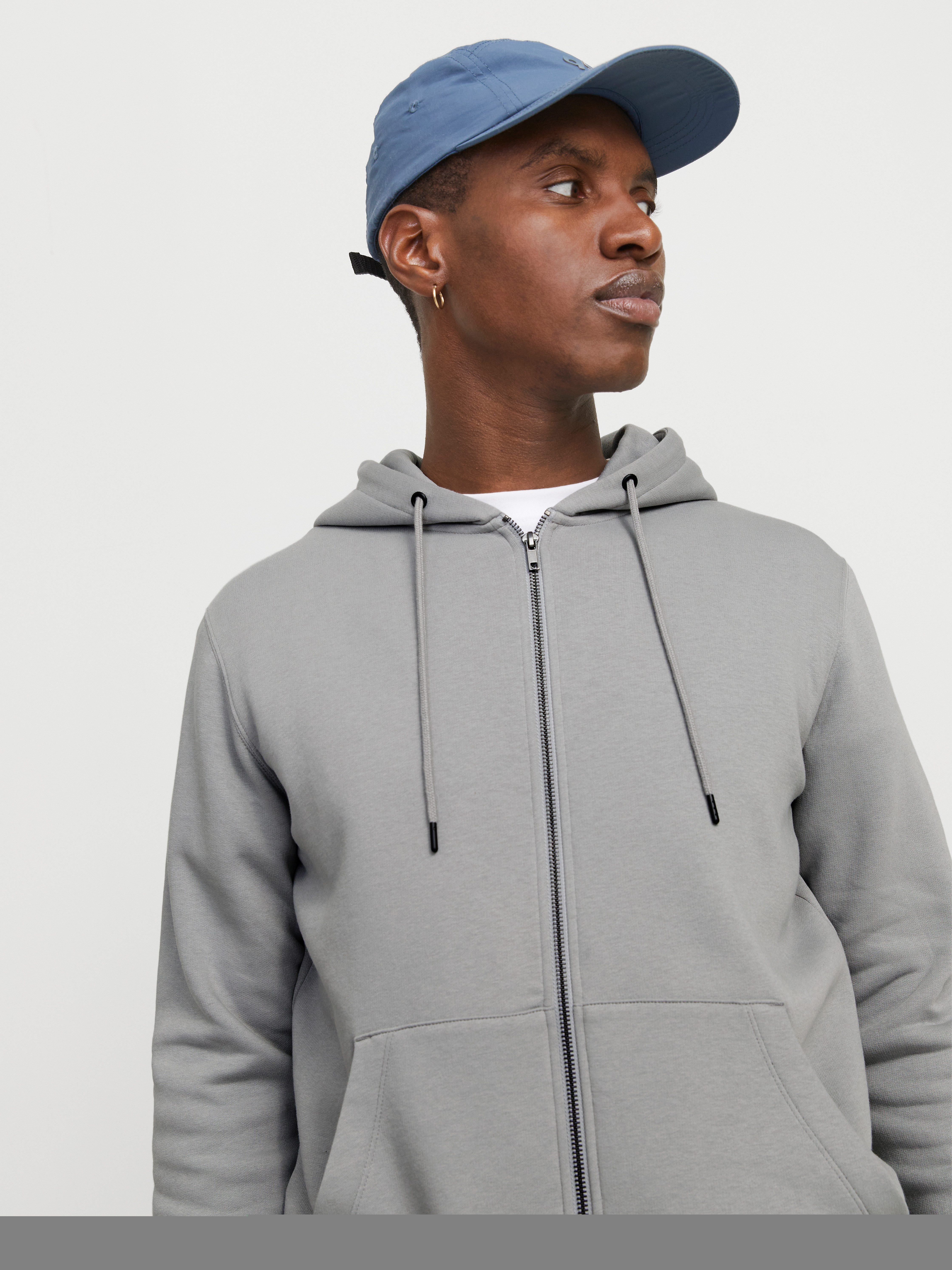 Jack & Jones Capuchonsweatvest JJESTAR BASIC SWEAT ZIP HOOD NOOS