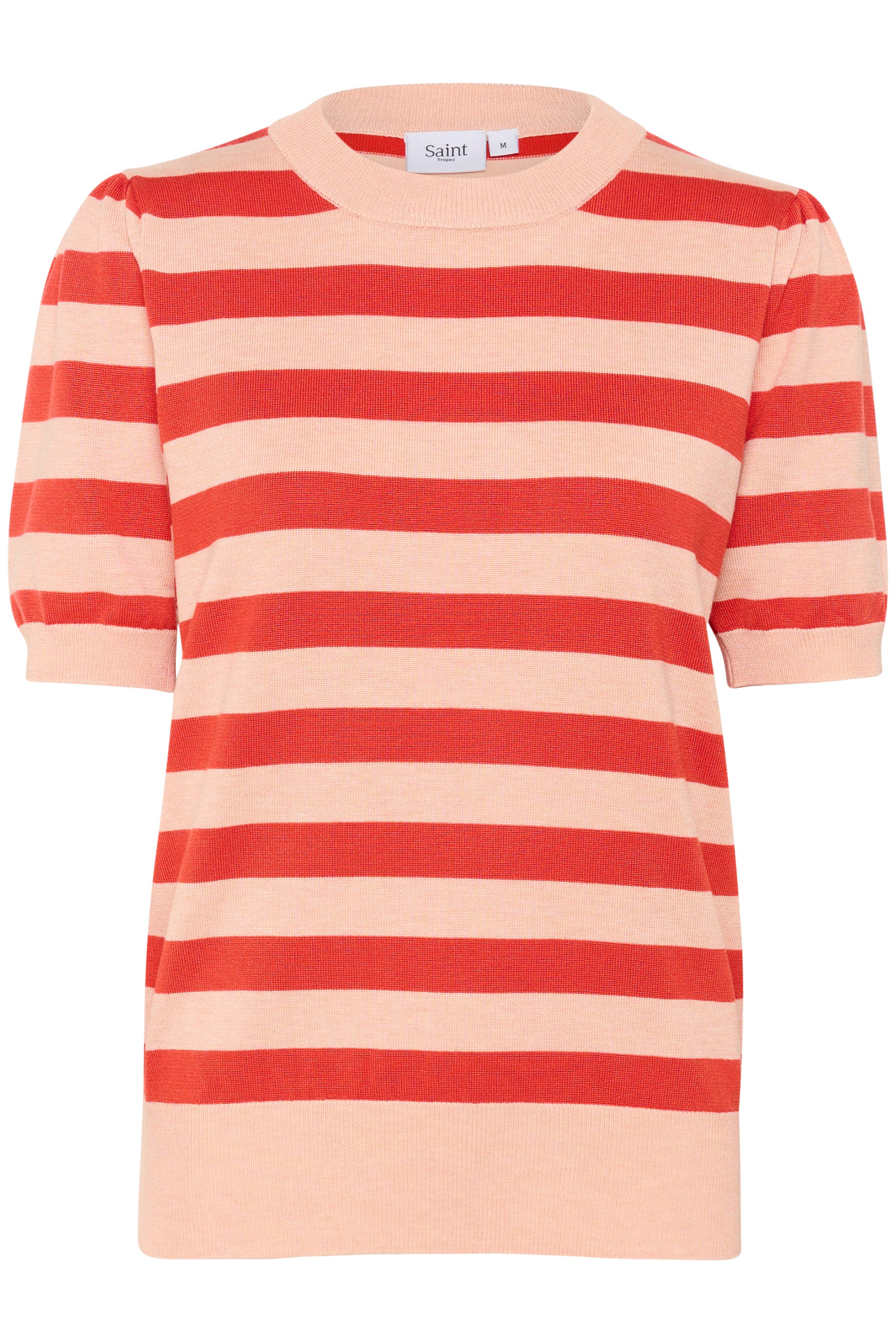 Saint Tropez Gebreide trui MilaSZ SS Block Stripe Pullover