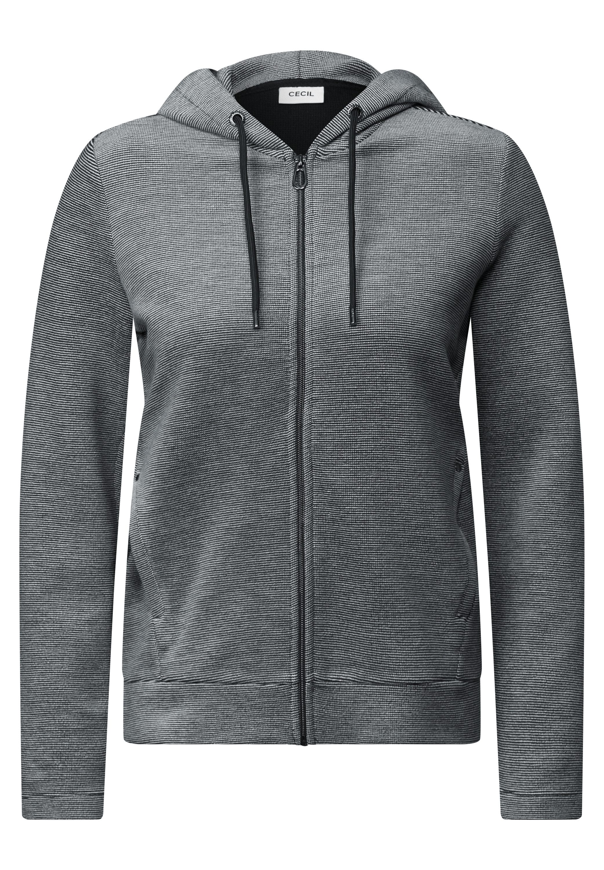 Cecil Capuchonsweatvest met een capuchon
