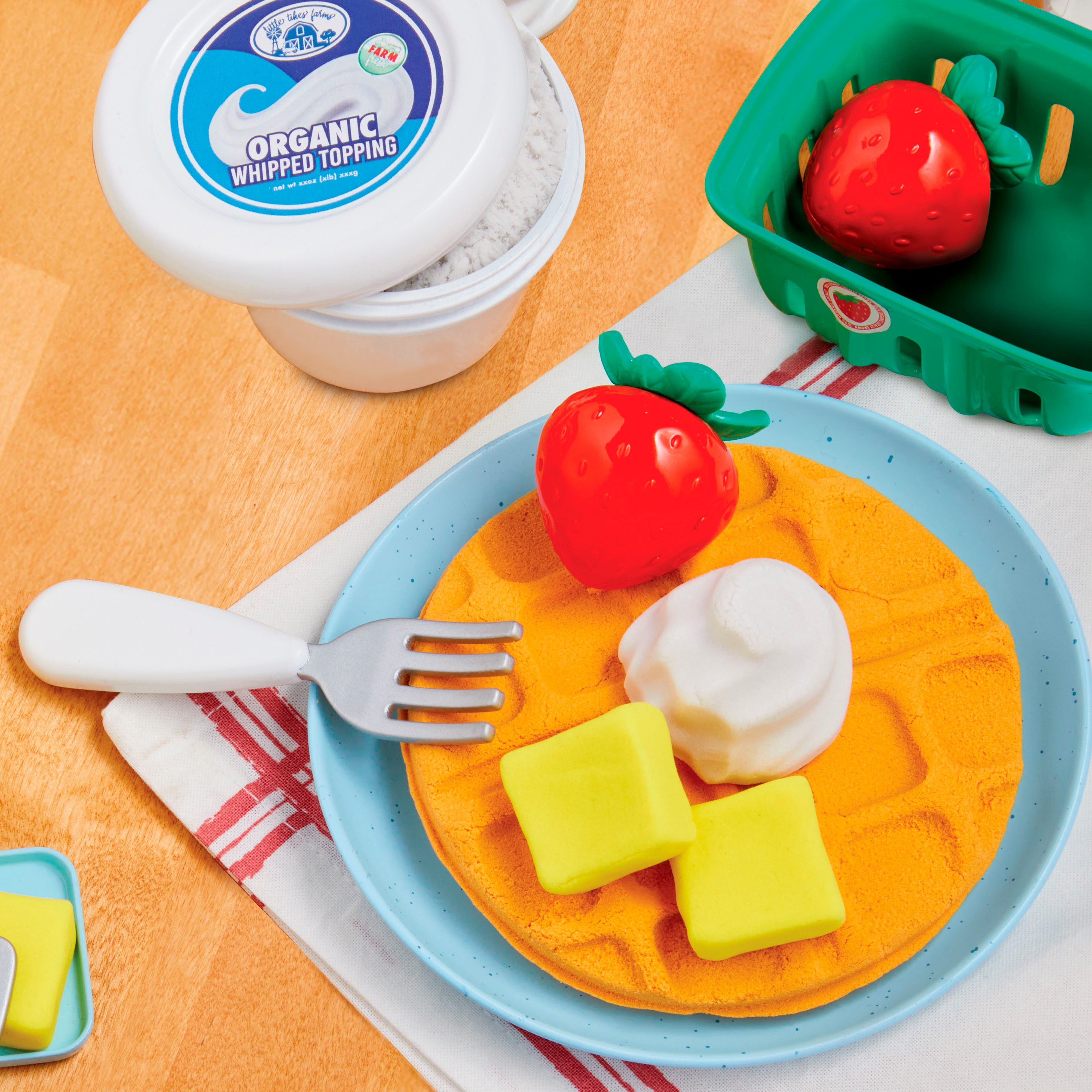 Little Tikes® Speelgoed-levensmiddelen Creative Chefs Waffles Kit (18-delig)