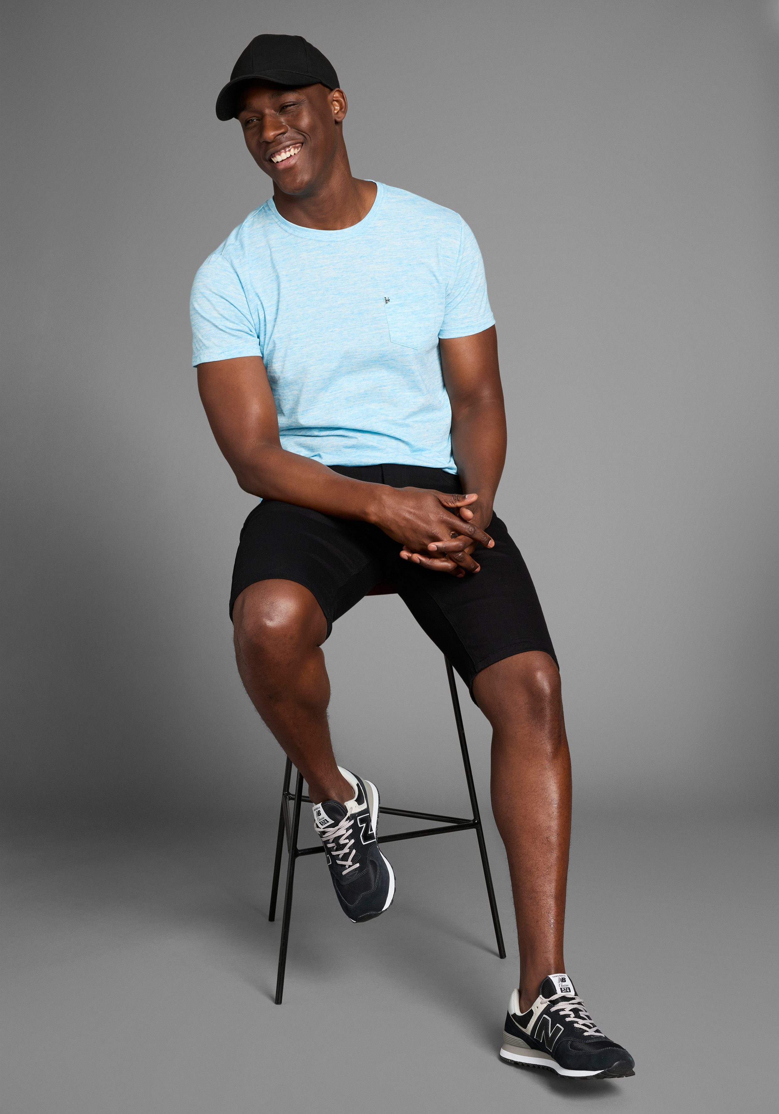 Bruno Banani Jeansshort Hutch-Shorts lage taillehoogte