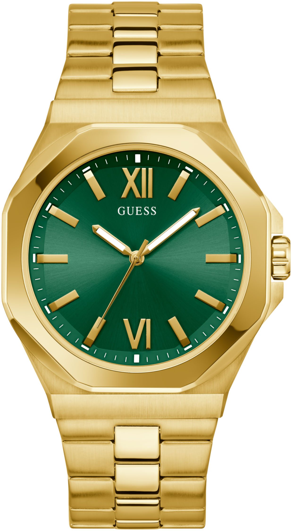 Guess Kwartshorloge EMPEROR Polshorloge, herenhorloge, siliconen band, cadeau-idee, analoog