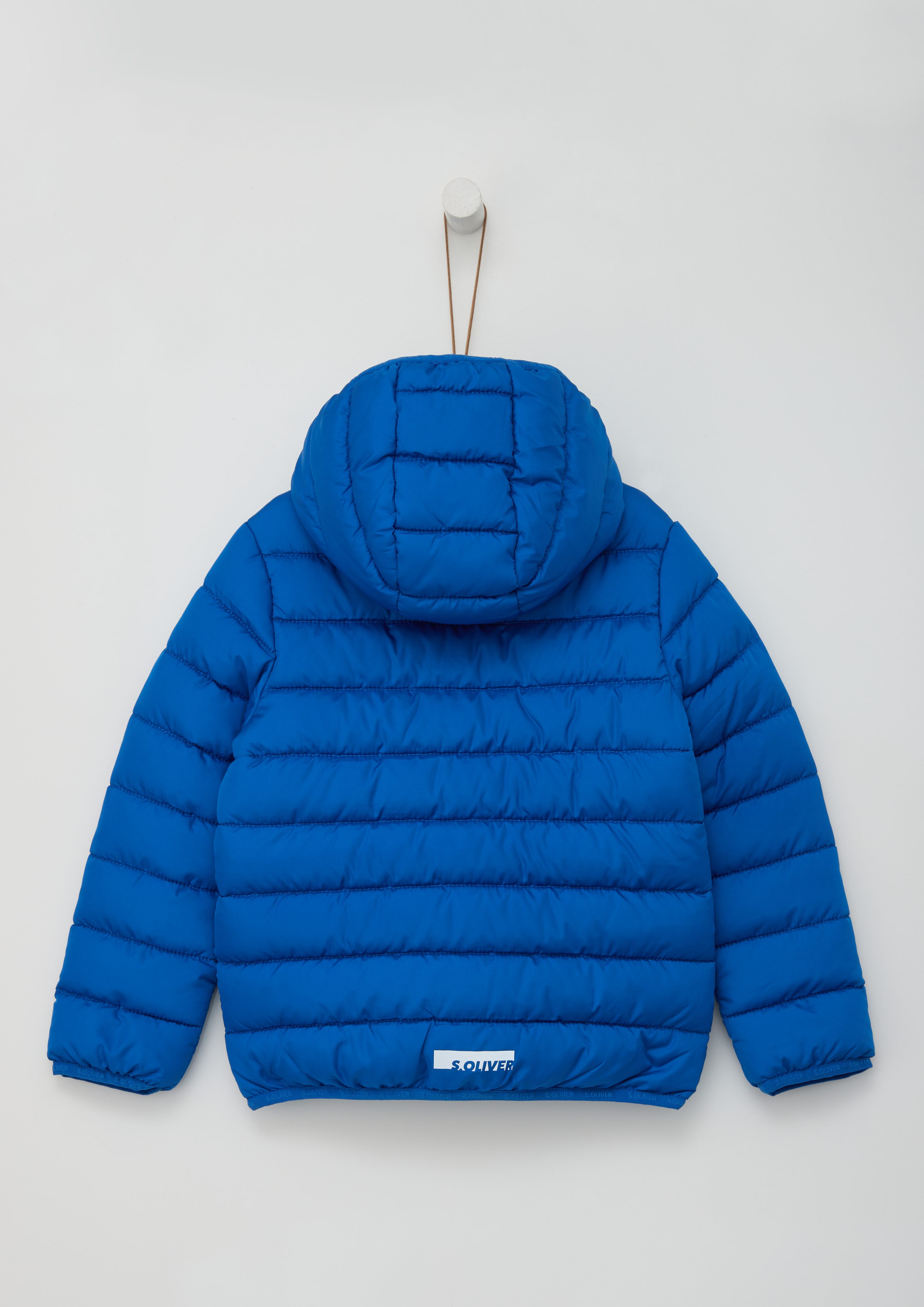 s.Oliver RED LABEL Junior Outdoorjack met merklogo