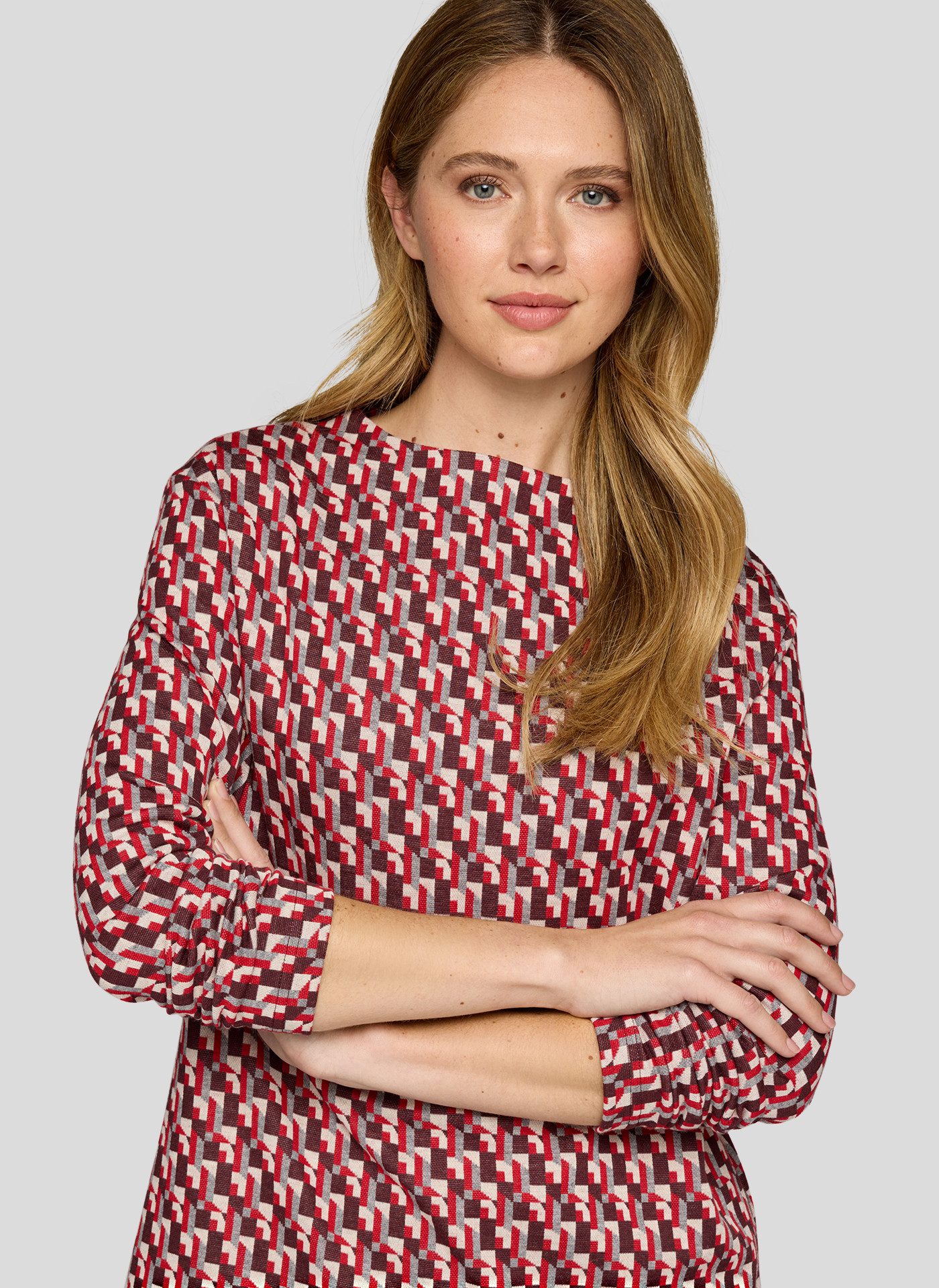 Rabe Shirt met lange mouwen met grafisch patroon