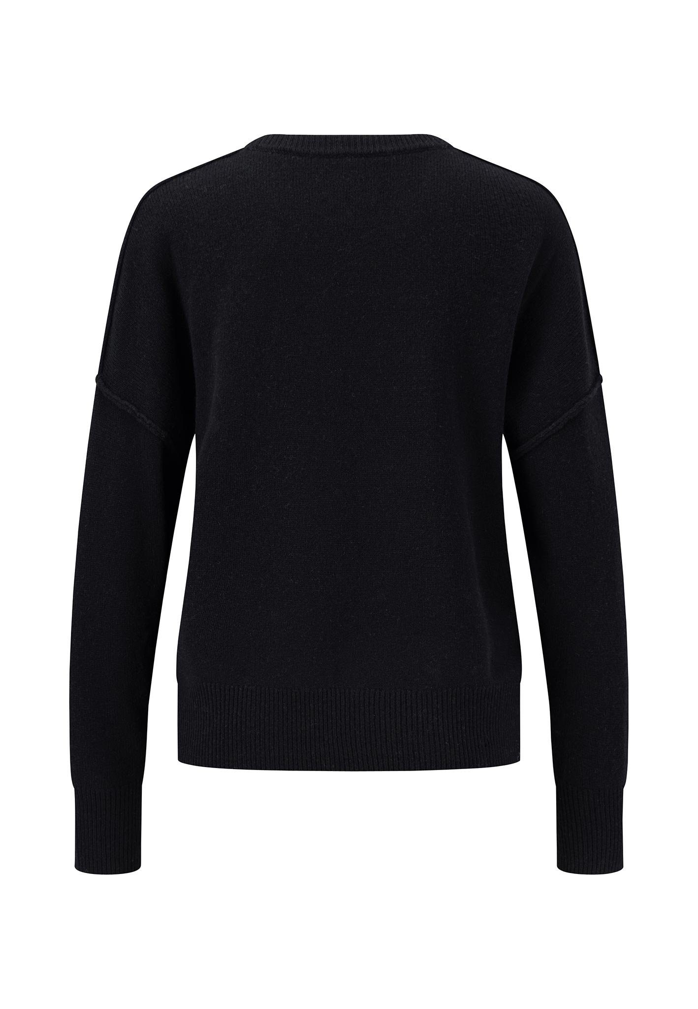 FYNCH-HATTON Gebreide trui met drop-shoulder naad-ontwerp