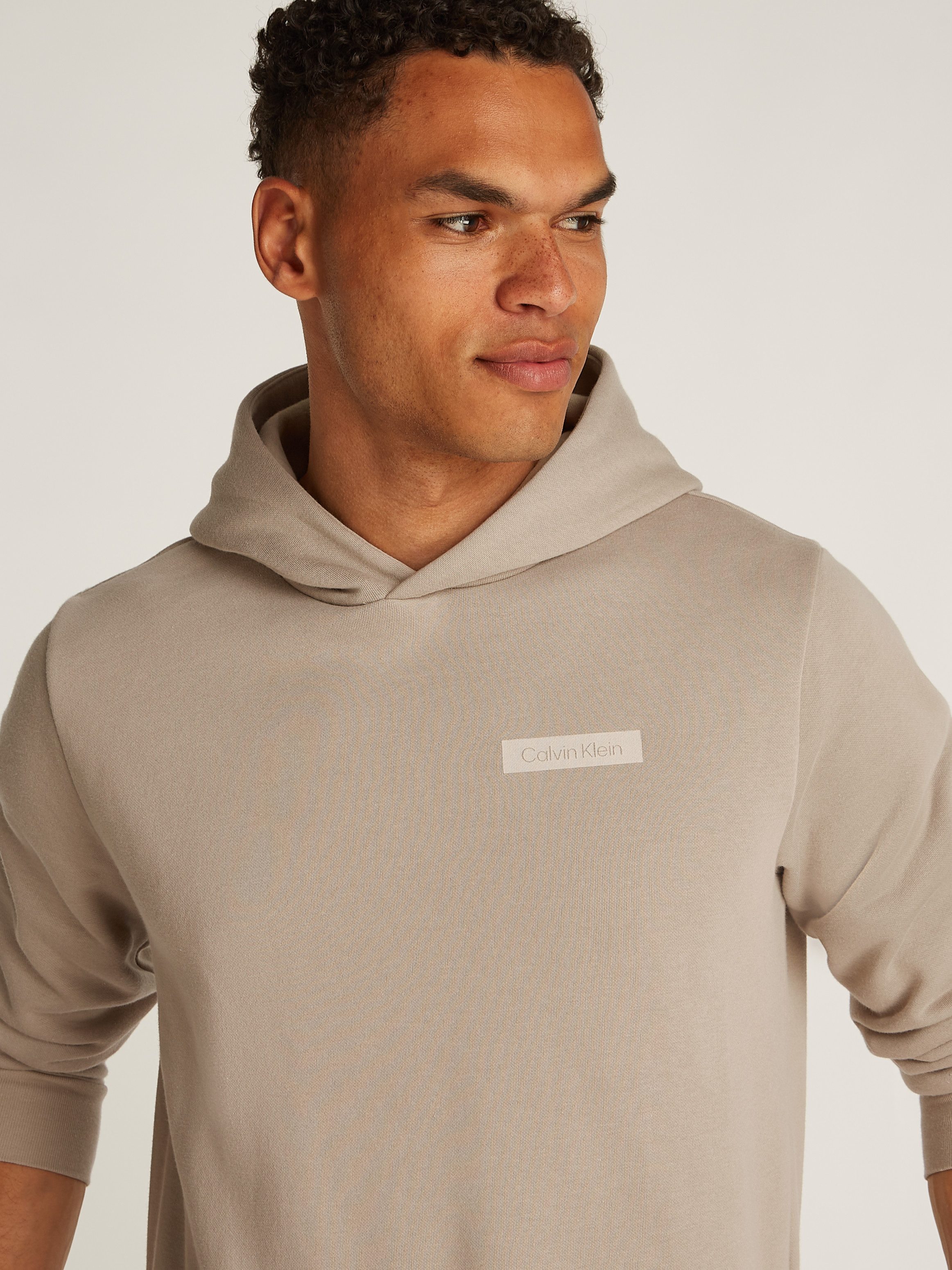 Calvin Klein Sweatshirt STACKED COLOR BLOCK BACK HOODIE