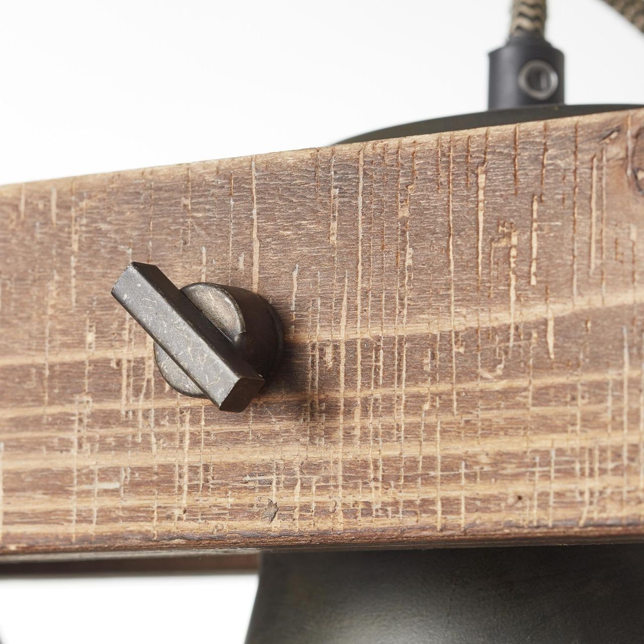 Brilliant Leuchten Hanglamp Decca Hanglamp 3 fittingen zwart staal (1 stuk)