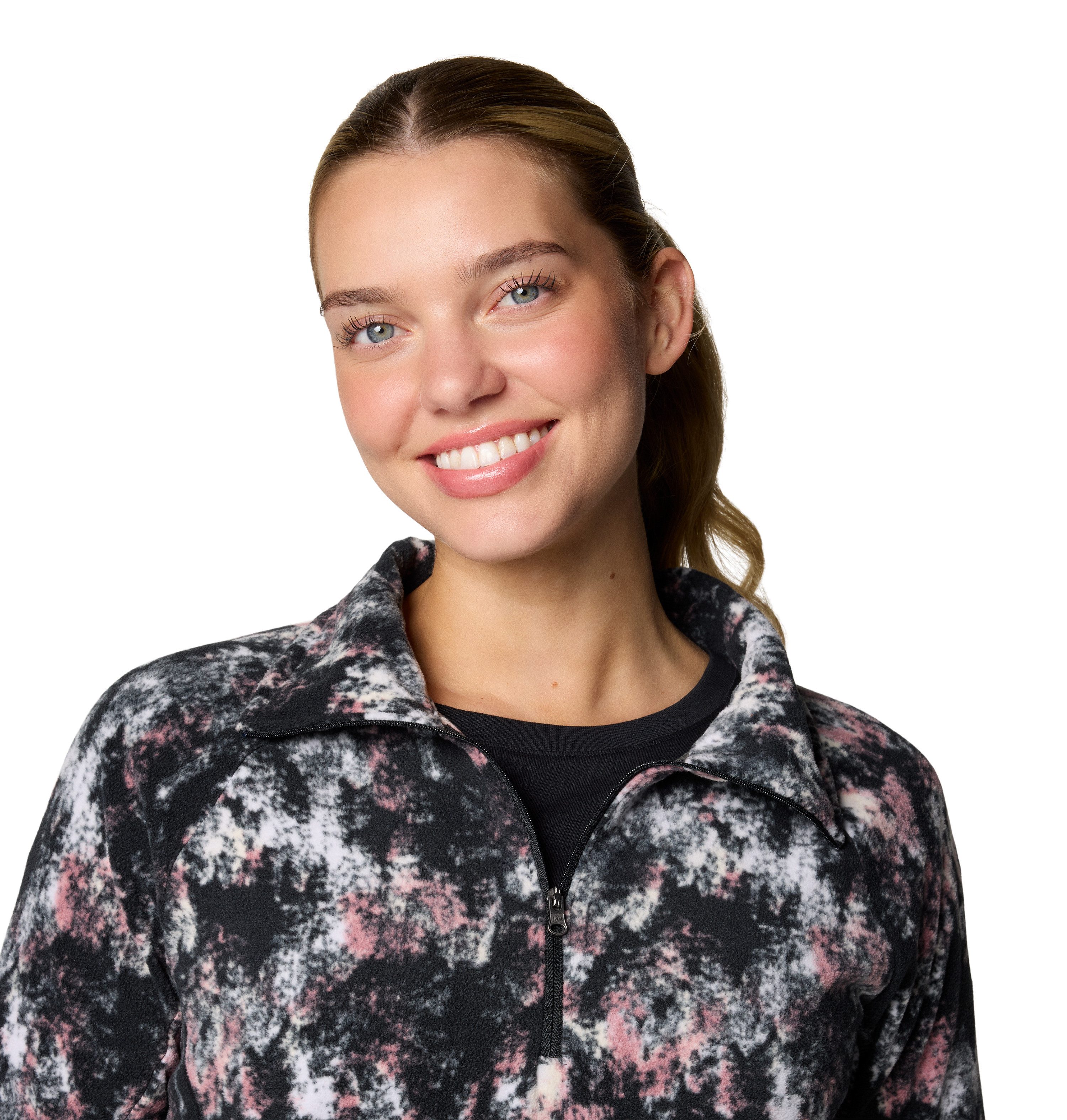 Columbia Fleecetrui GLACIAL IV PRINT 1 2 ZIP (1-delig)