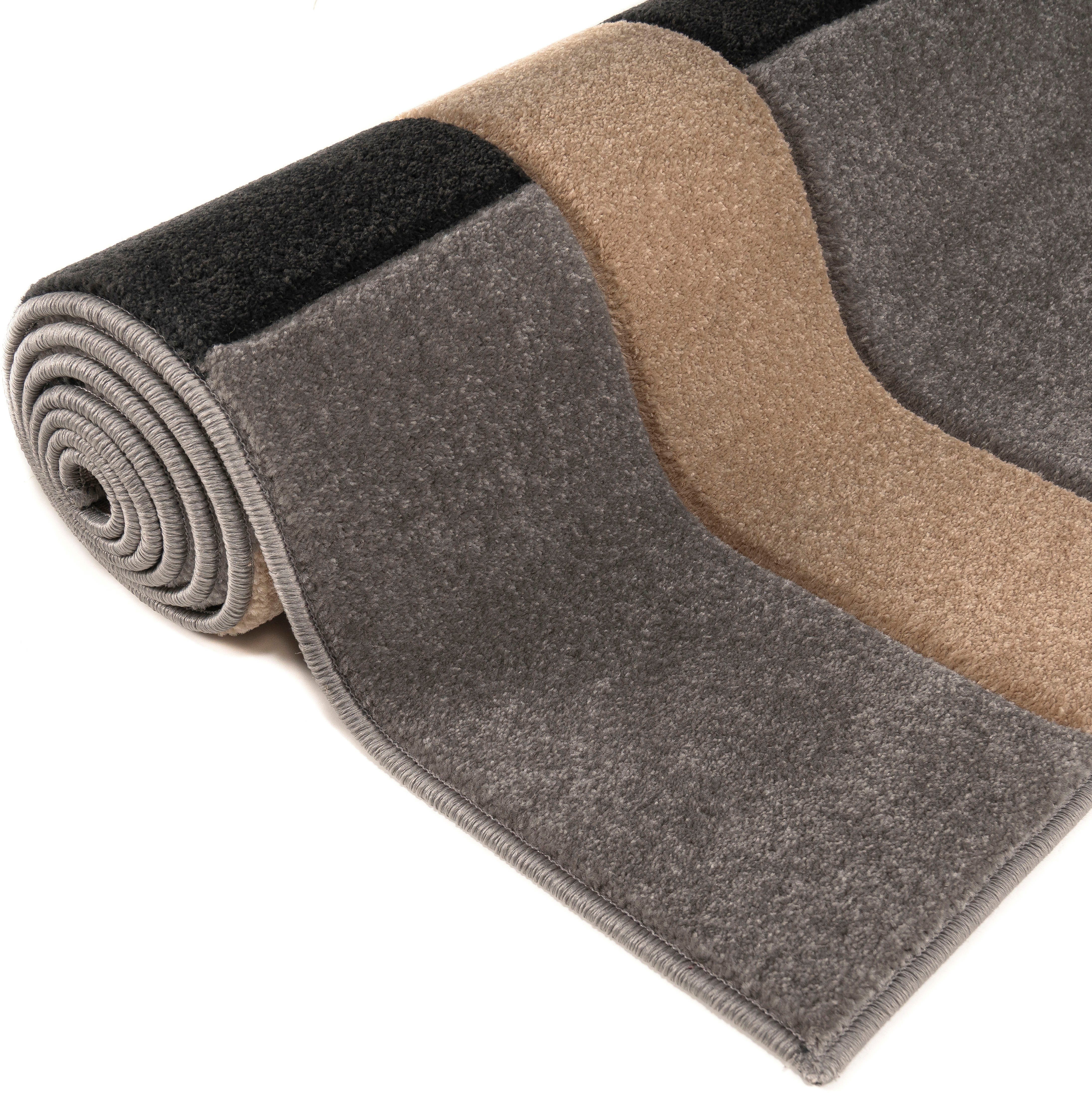 my home Vloerkleed Maxim Hoog-laag effect, kortpolig, 3D-ontwerp, klantenfavoriet