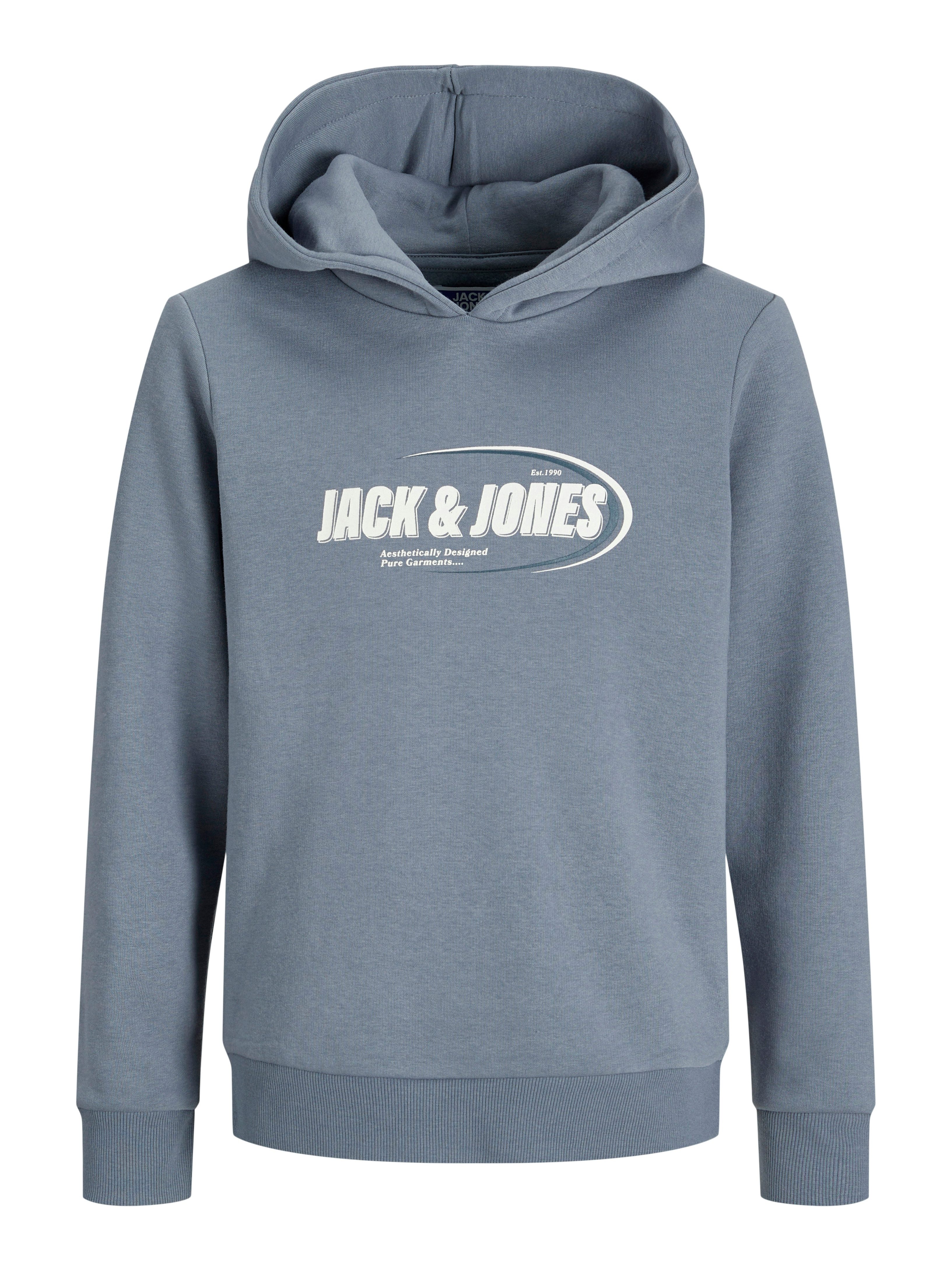 Jack & Jones Junior Hoodie JCORAY BRANDING SWEAT HOOD FST JNR
