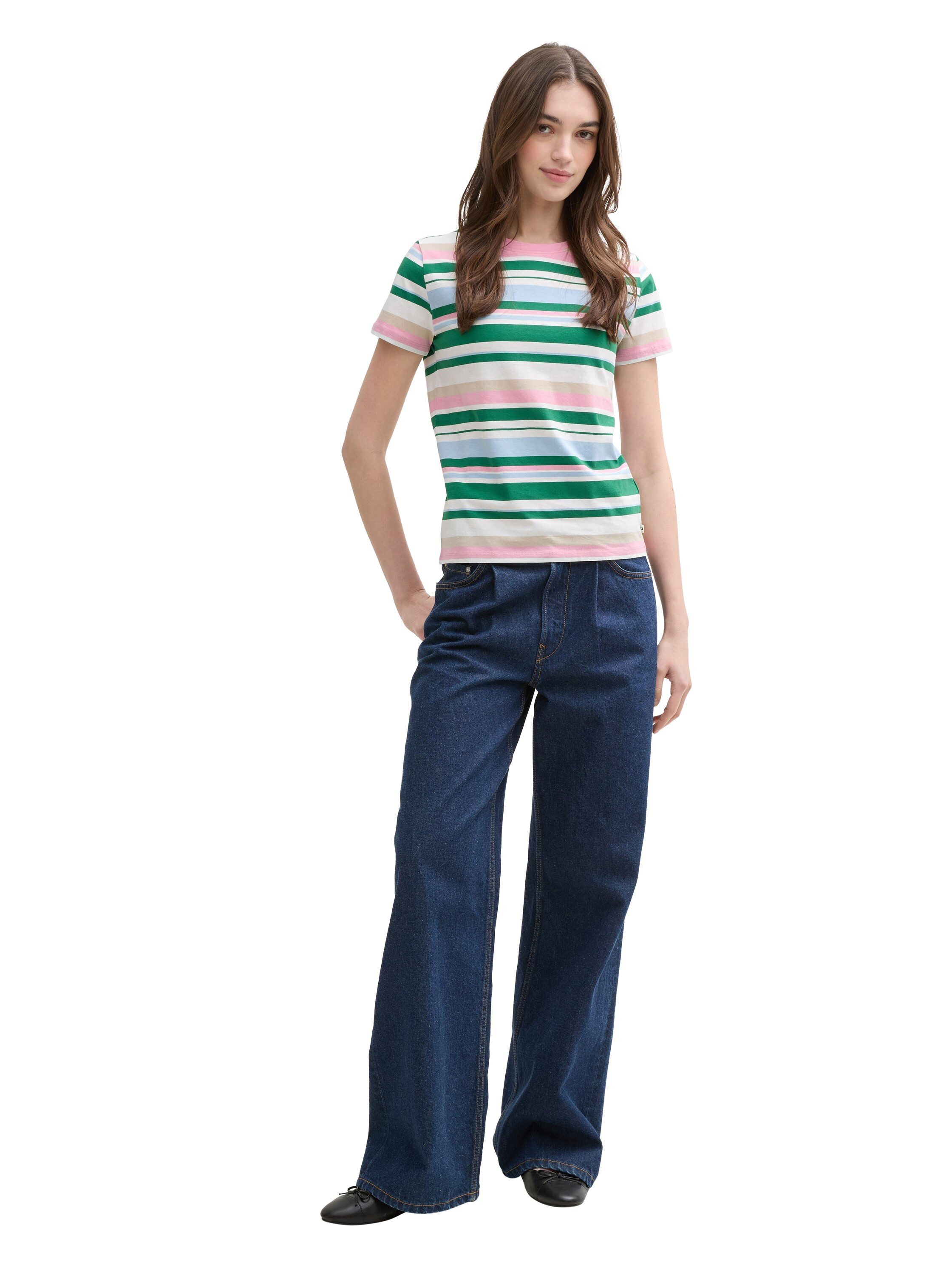 Tom Tailor Denim T-shirt gestreept