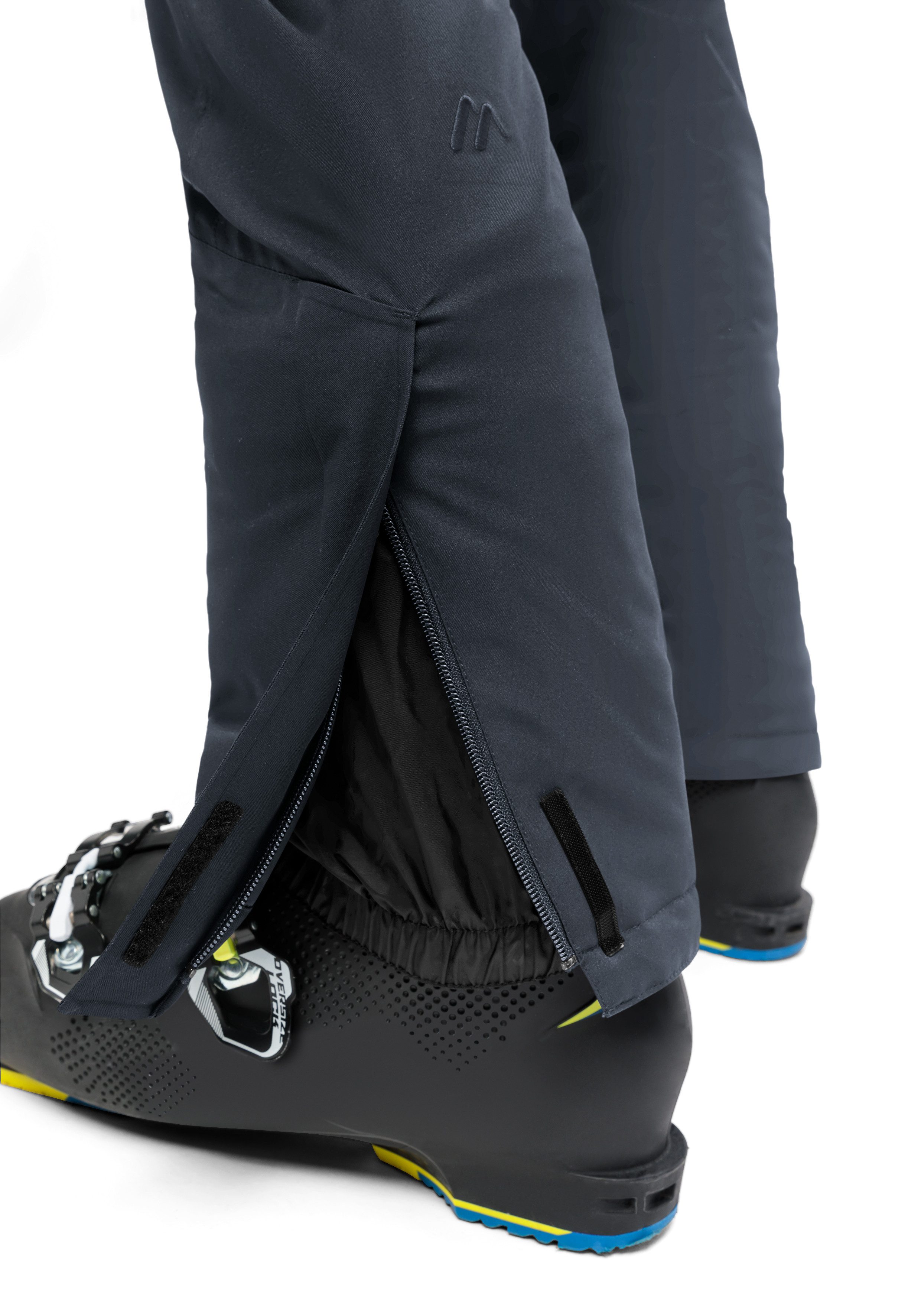 Maier Sports Skibroek Anton slim 2.0 Heren sneeuwbroek met bretels, wind/waterdicht, slim fit